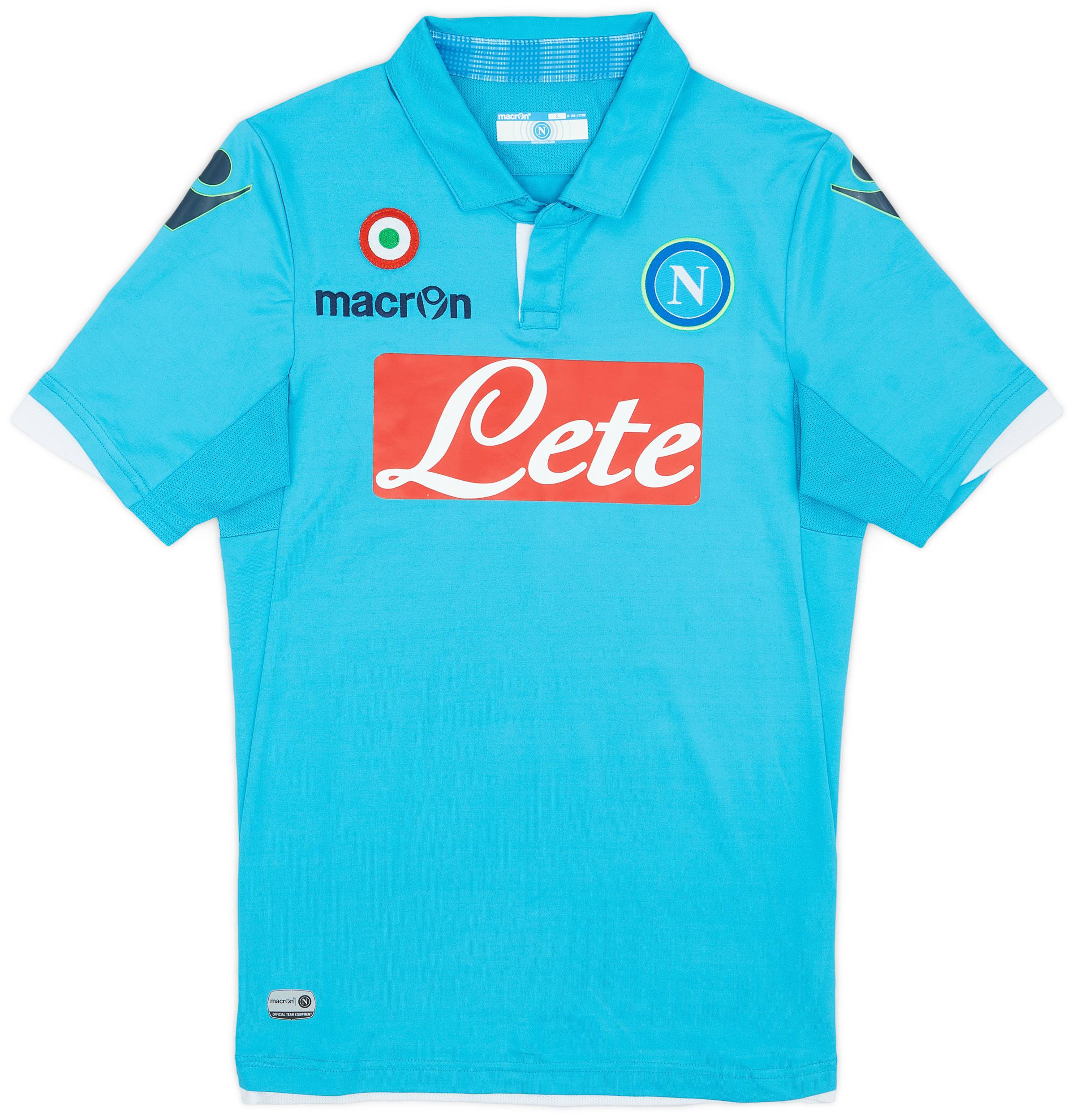 2014-15 Napoli Home Shirt - 8/10 - (S)