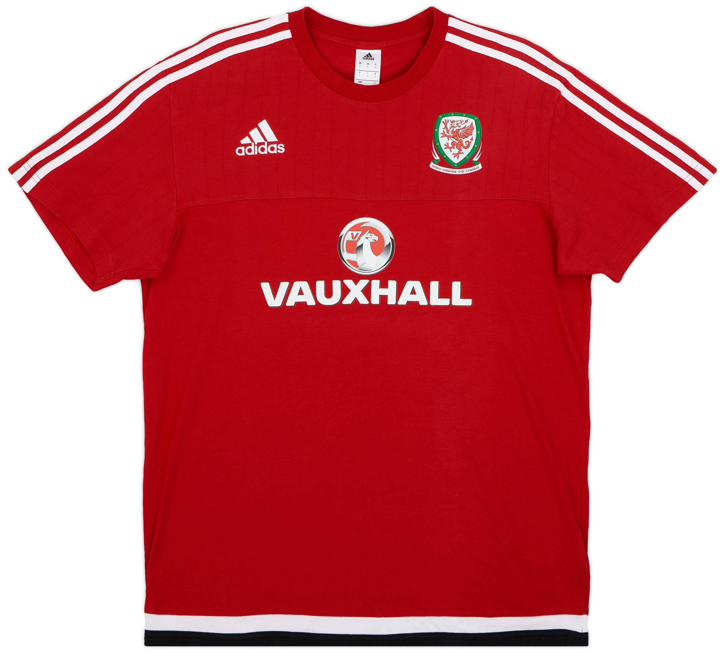 2014-15 Wales adidas Training Shirt - 9/10