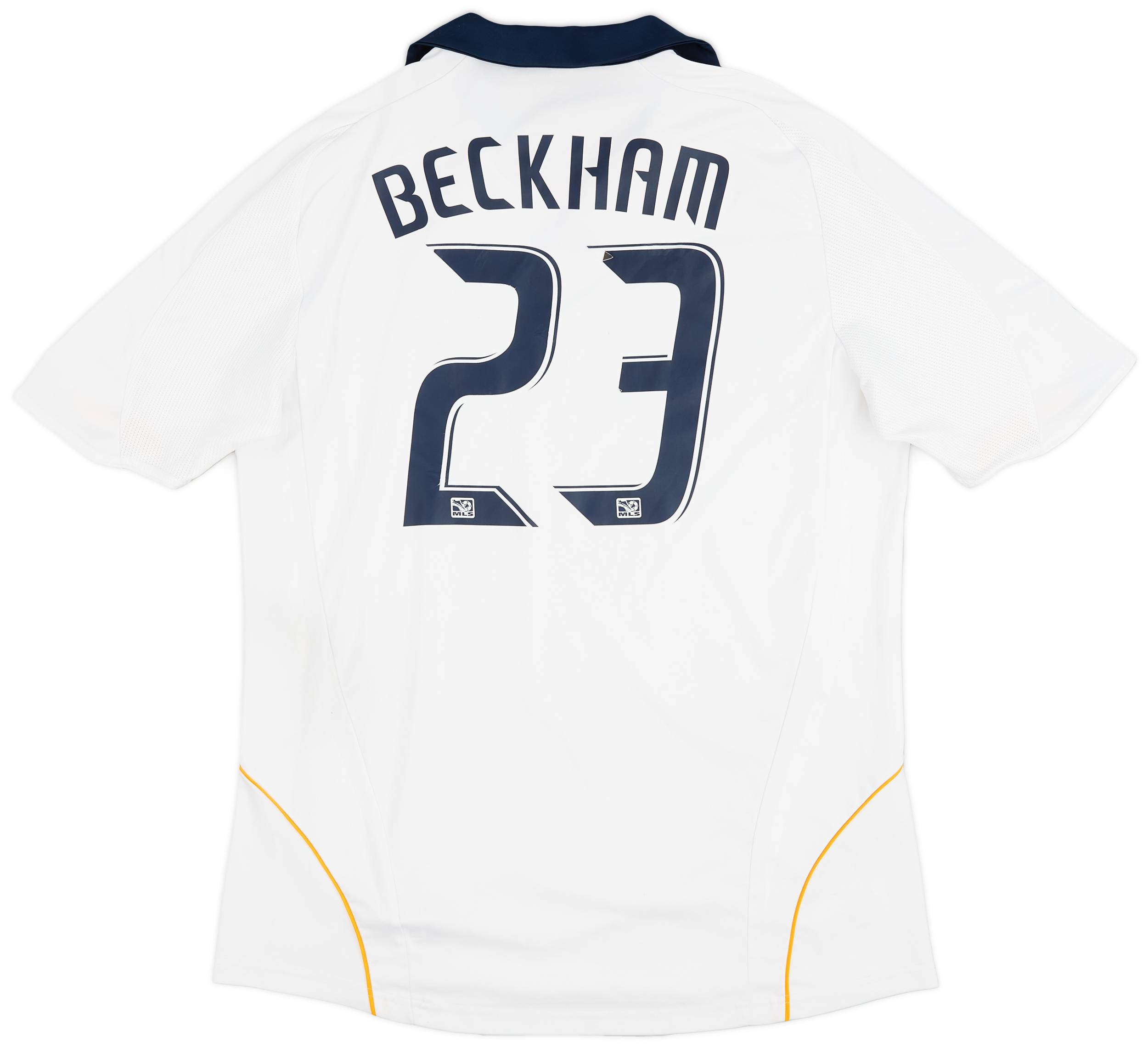 2008-09 LA Galaxy Home Shirt Beckham #23 - 5/10 - (L)