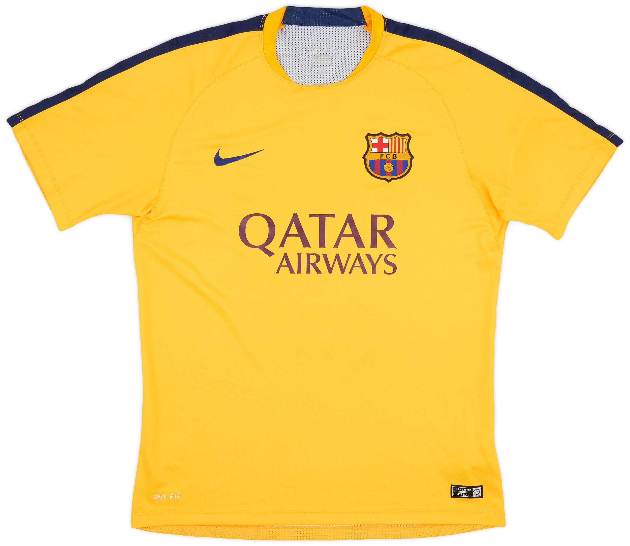 2015-16 Barcelona Nike Training Shirt - 9/10 - (L)