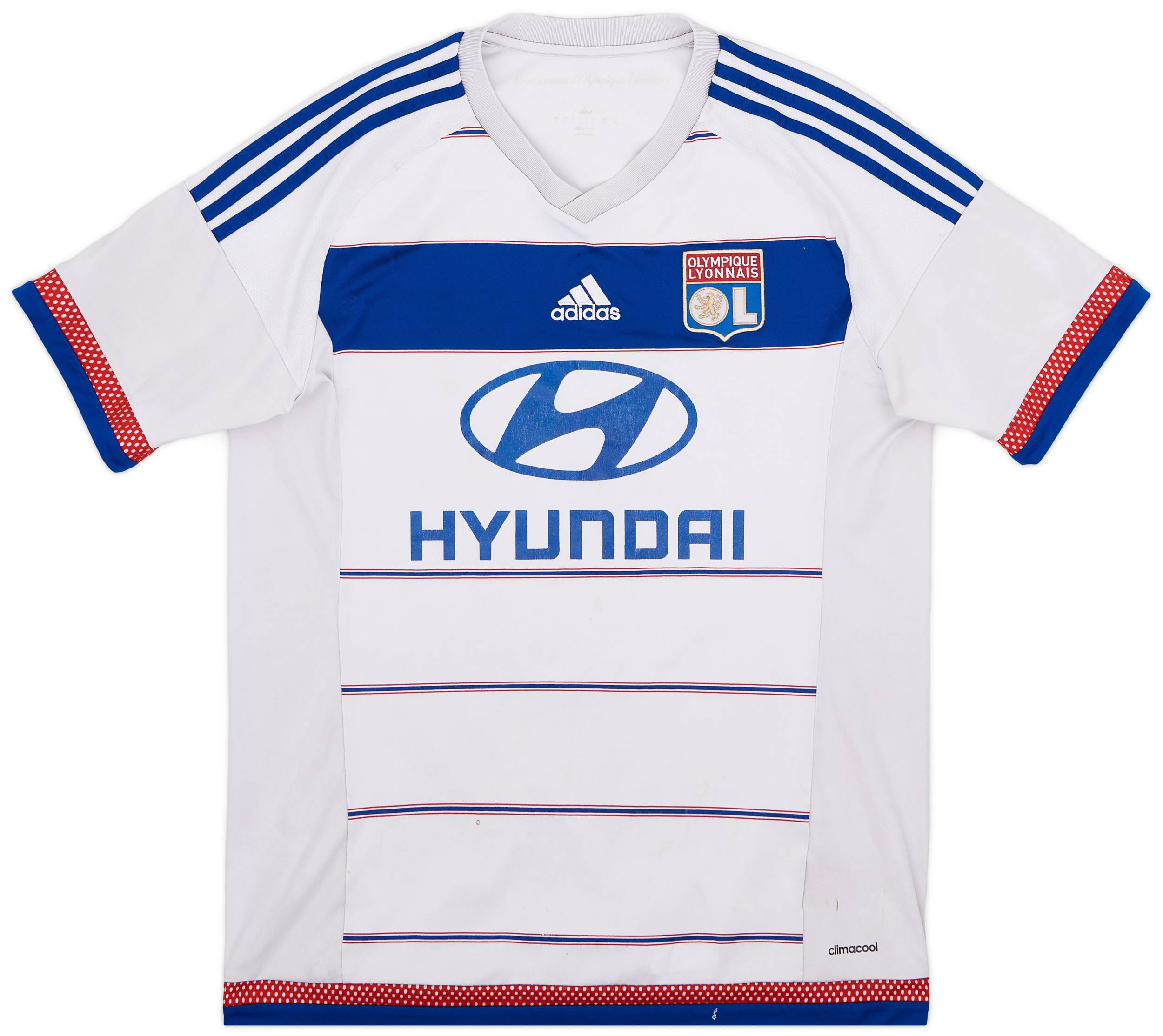 2015-16 Lyon Home Shirt - 4/10 - (S)