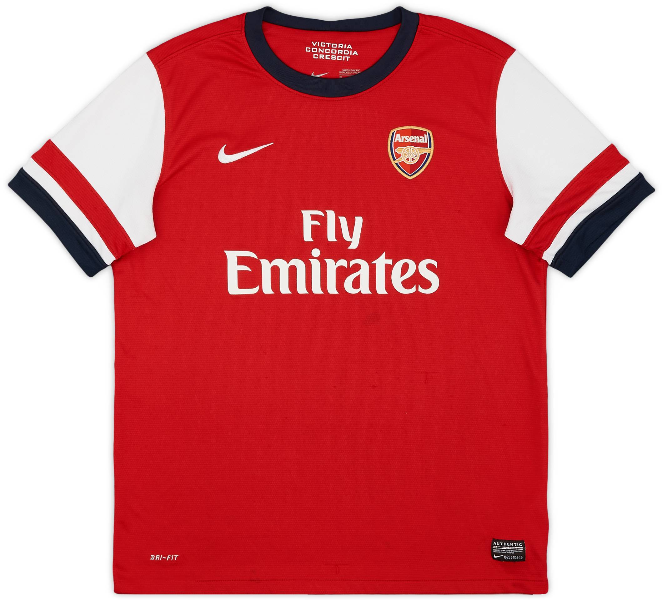 2012-14 Arsenal Home Shirt - 7/10 - (L.Boys)