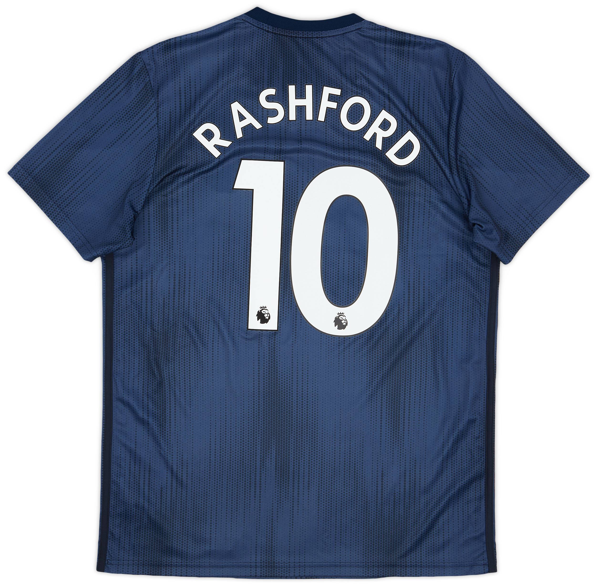 2018-19 Manchester United Third Shirt Rashford #10 - 8/10 - (L)