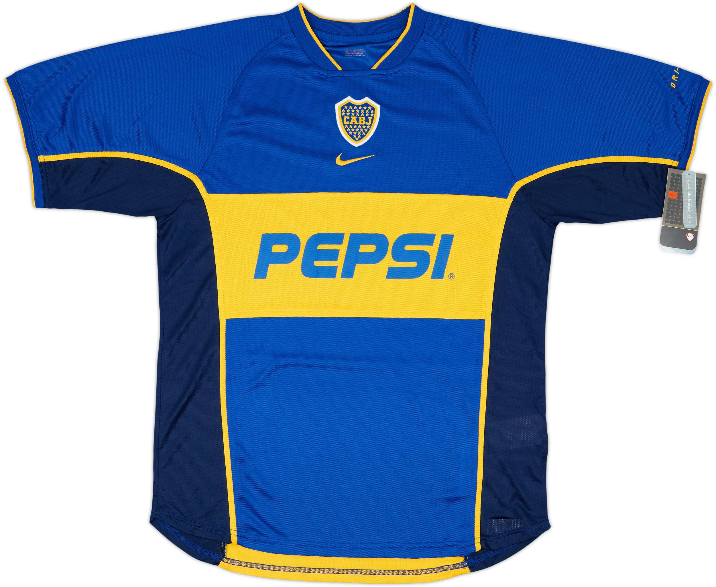 2002 Boca Juniors Home Shirt (M)