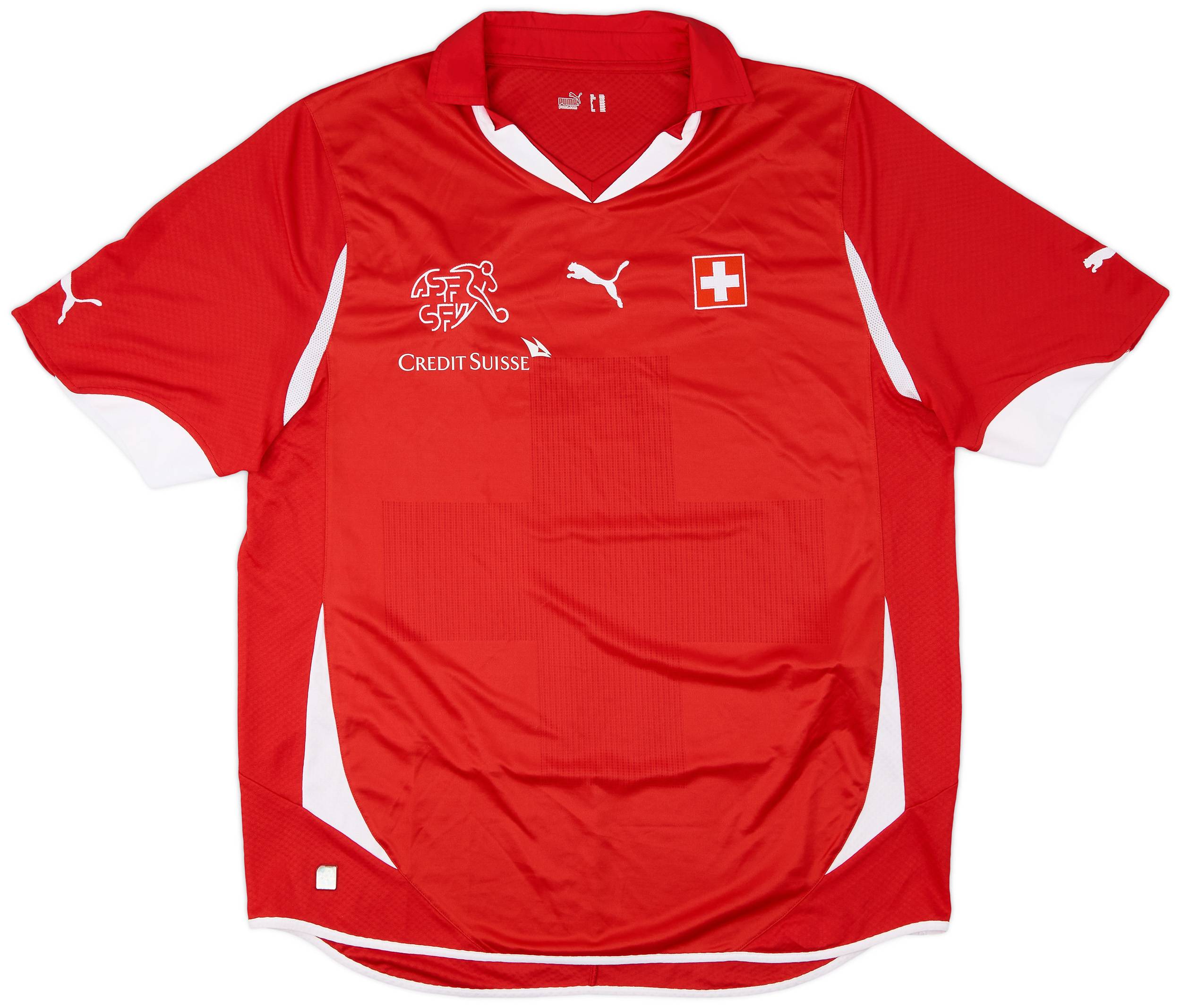 2010-11 Switzerland Home Shirt - 8/10 - (XXL)