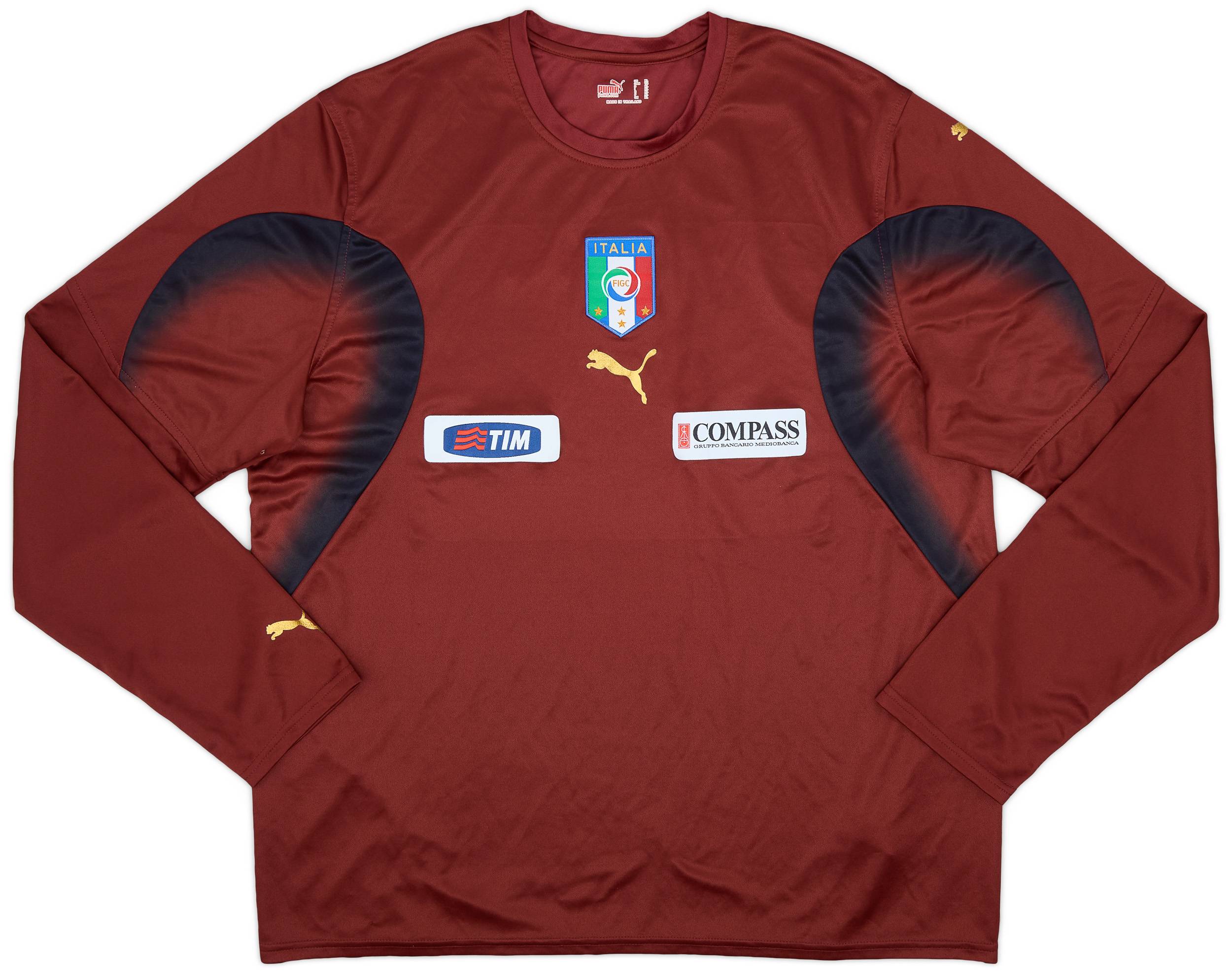 2006-07 Italy Puma Training L/S Shirt - 7/10 - (XL)