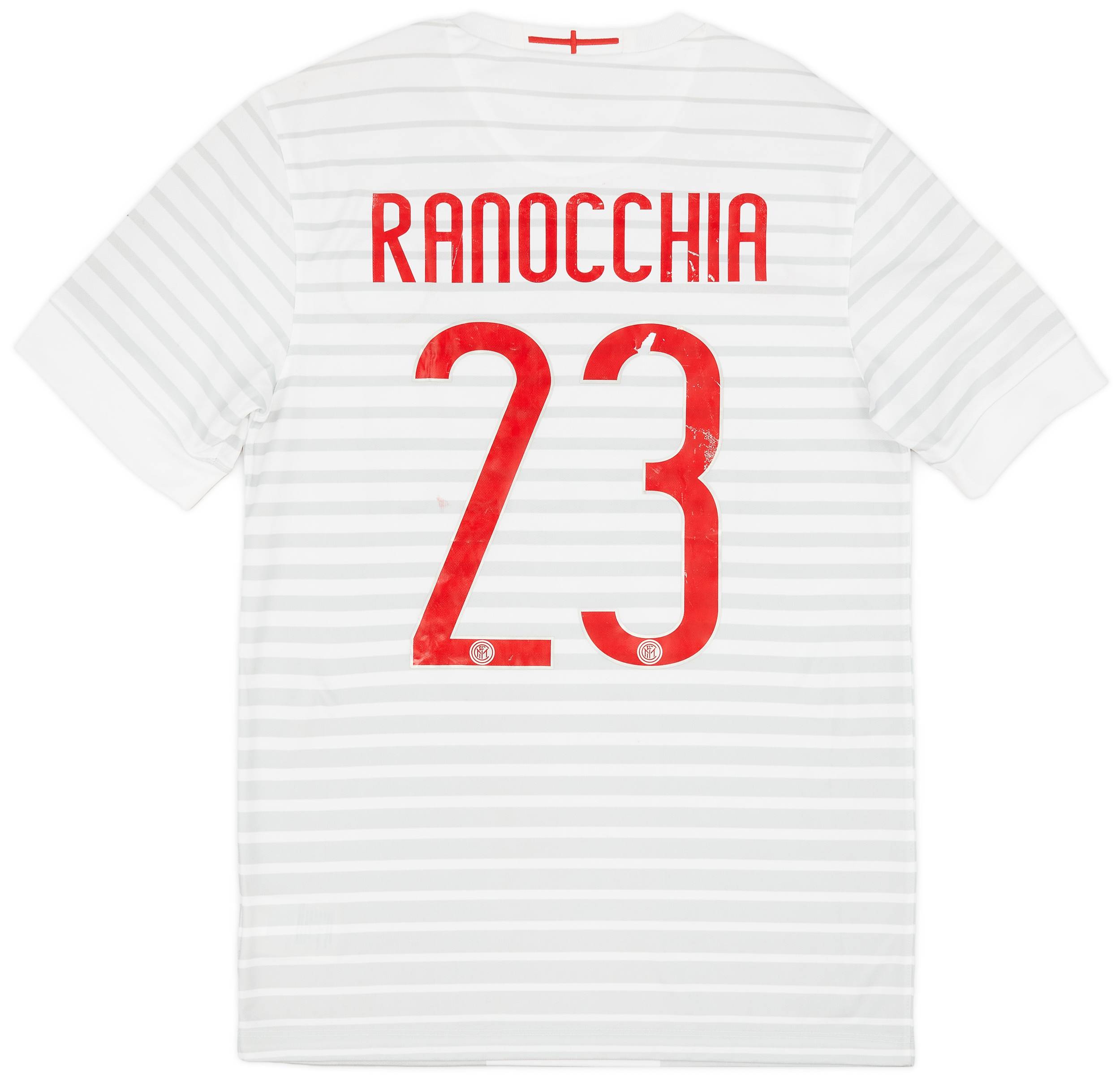 2014-15 Inter Milan Away Shirt Ranocchia #23 (S)