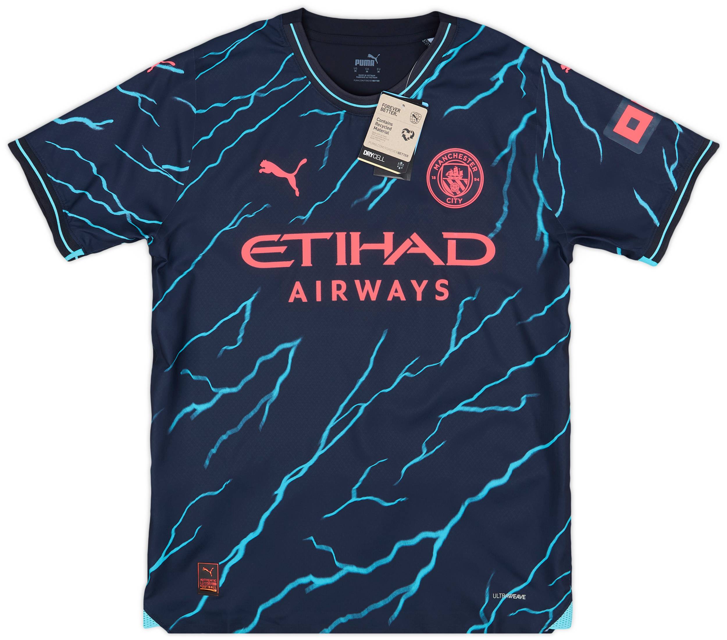 2023-24 Manchester City Authentic Third Shirt De Bruyne #17