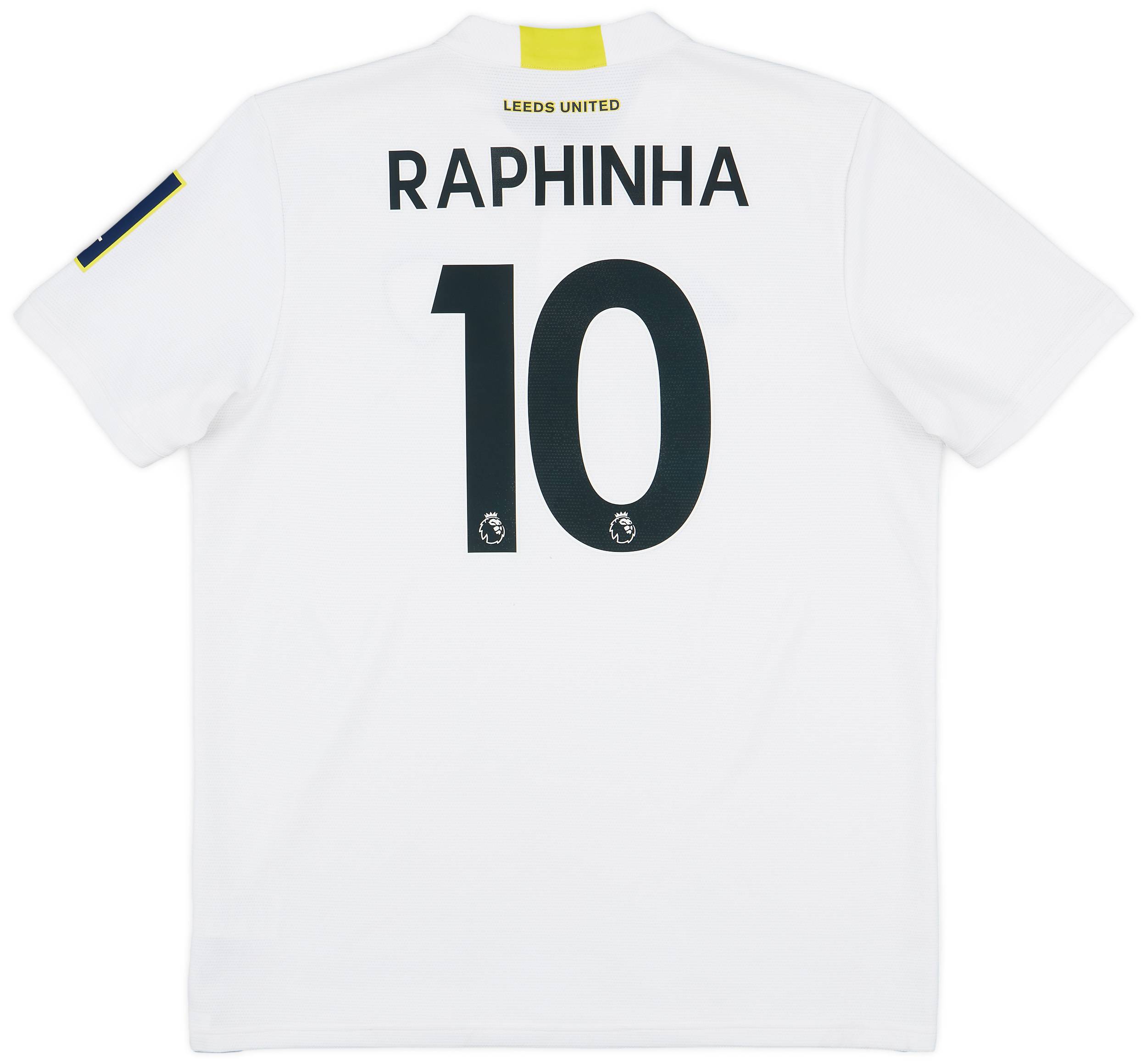 2021-22 Leeds United Home Shirt Raphinha #10 - 7/10 - (XL)