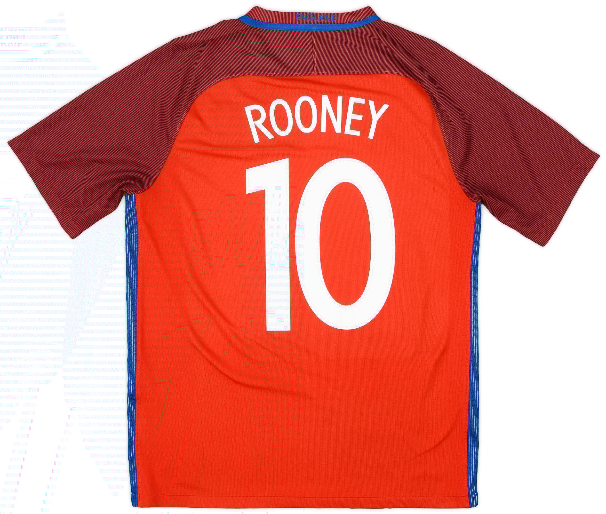 2016-17 England Away Shirt Rooney #10 - 5/10 - (L)