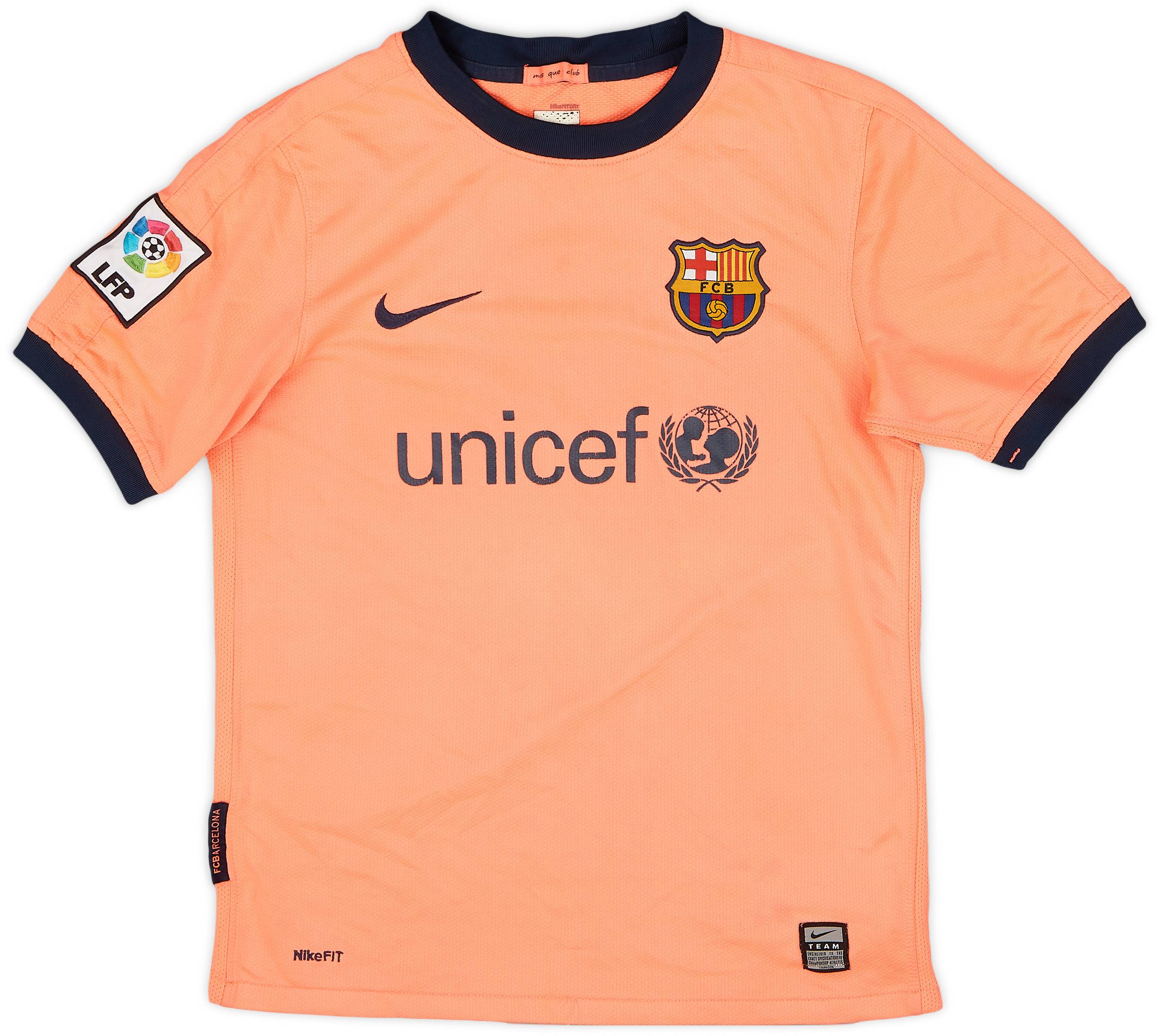 2009-10 Barcelona Away Shirt - 6/10 - (M.Boys)