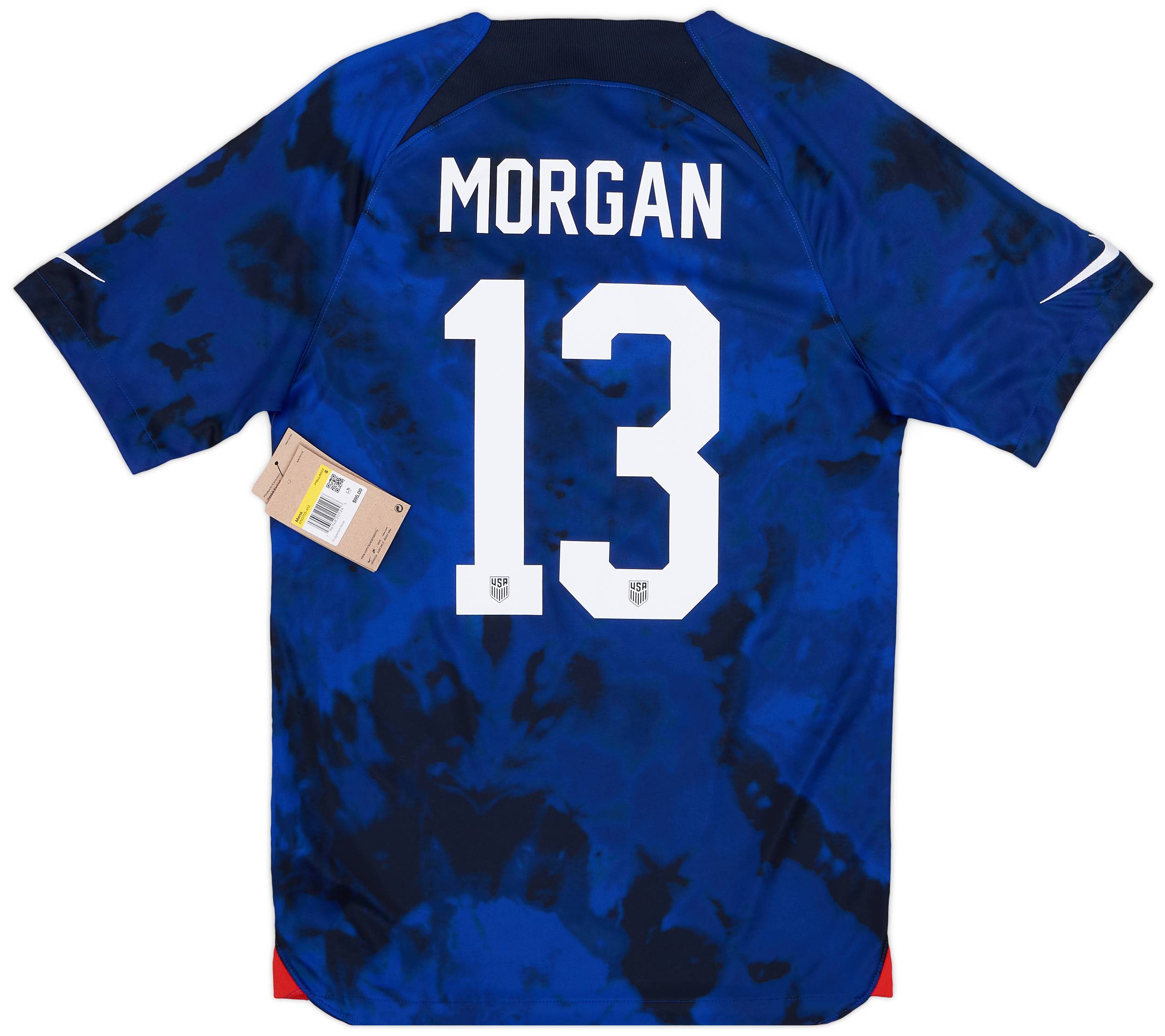2022-23 USA Women&#039;s Away Shirt Morgan #13 (Unisex S)