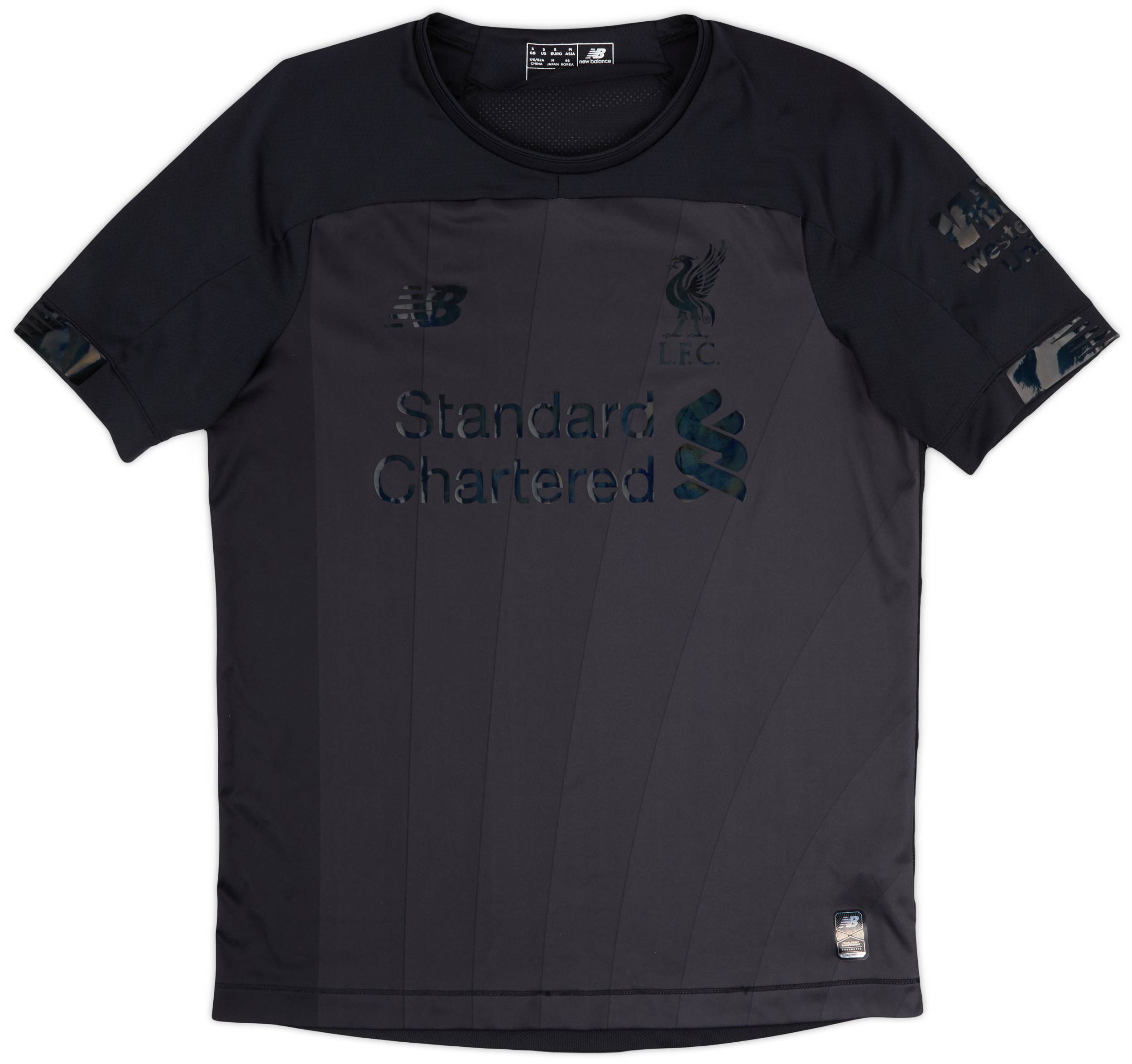 2019-20 Liverpool Blackout Shirt - 10/10 - (S)