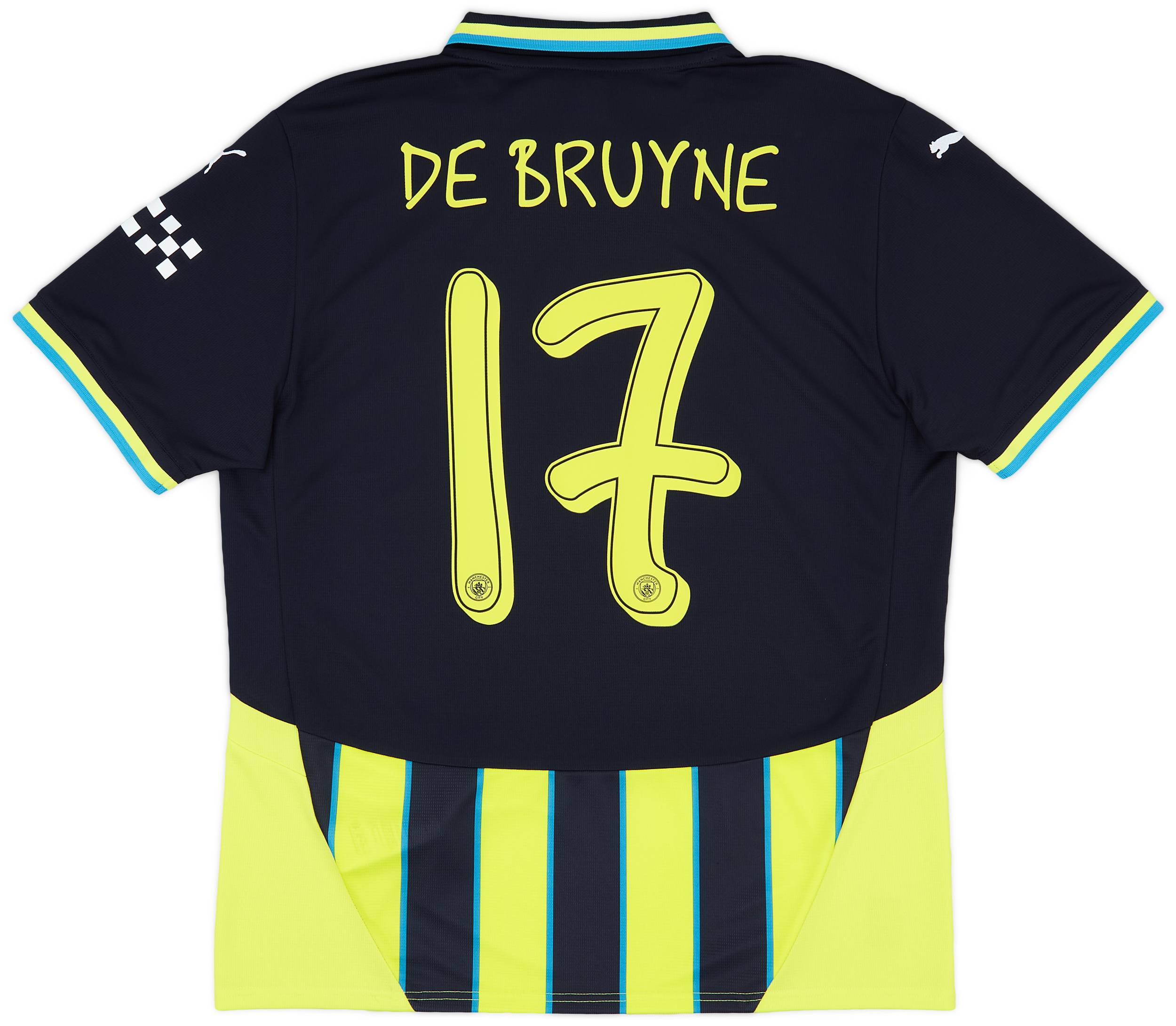 2024-25 Manchester City Away Shirt De Bruyne #17