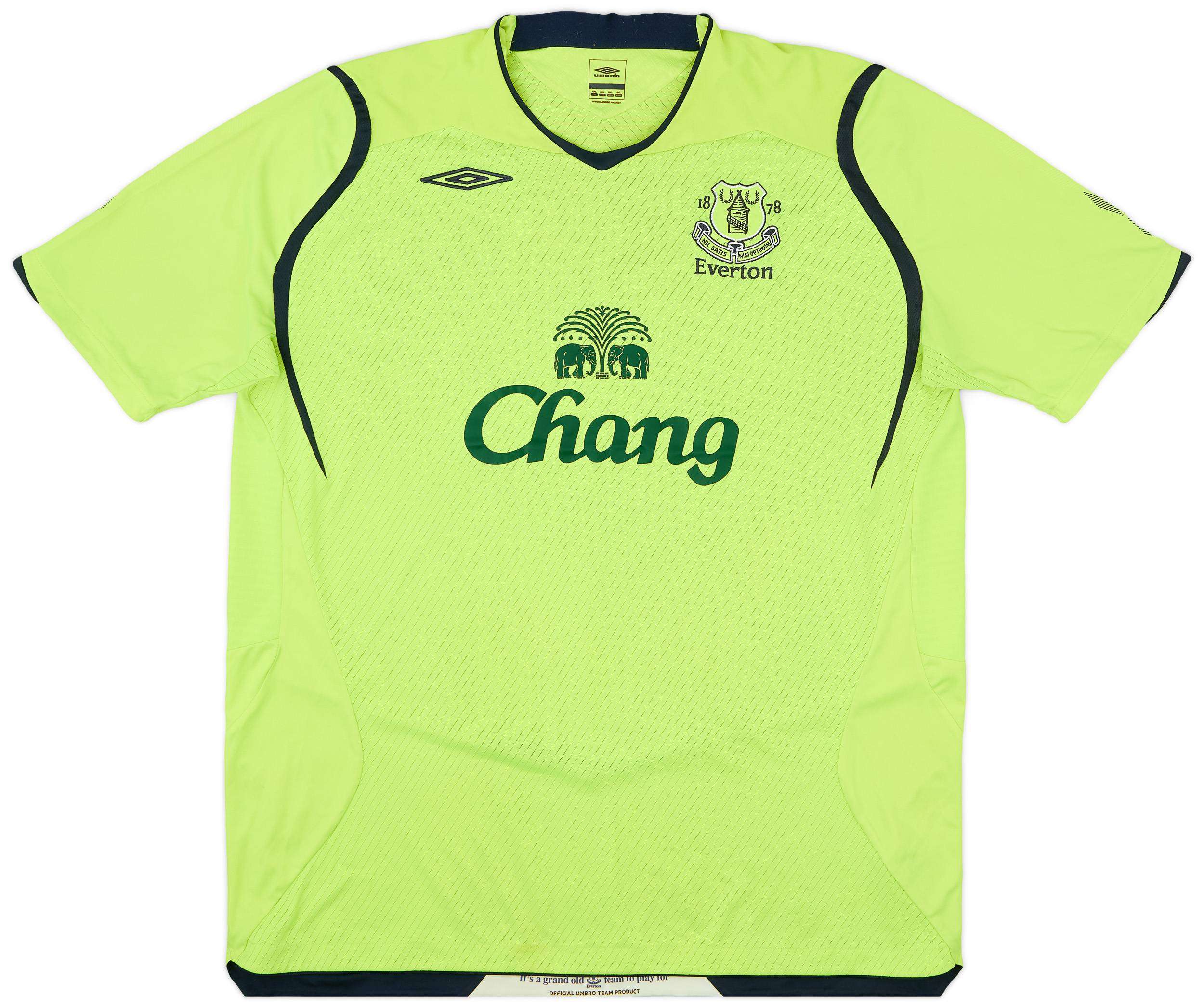 2008-09 Everton Third Shirt - 7/10 - (XXL)
