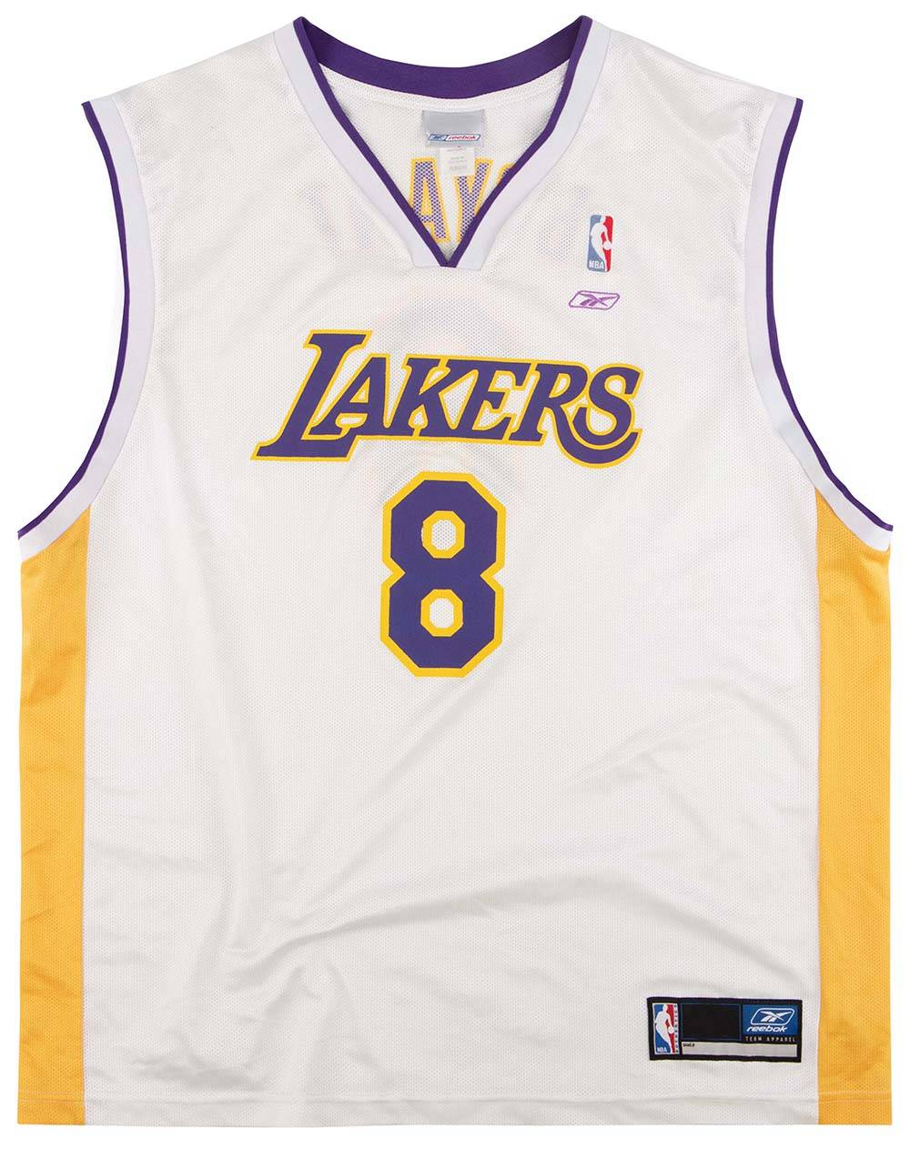 2002 06 LA Lakers Bryant 8 Reebok Jersey Alternate XL