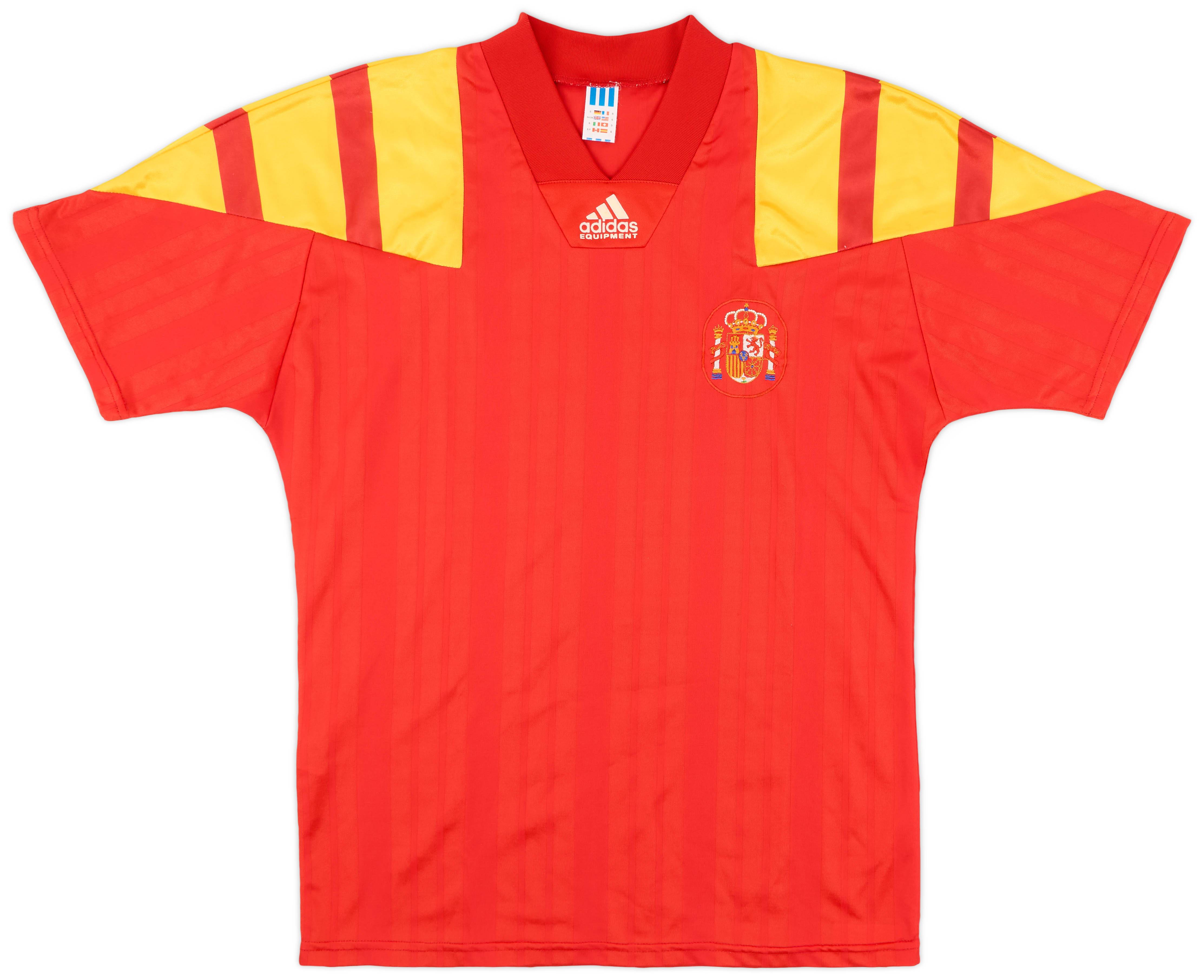 1992-94 Spain Home Shirt - 8/10 - (S)