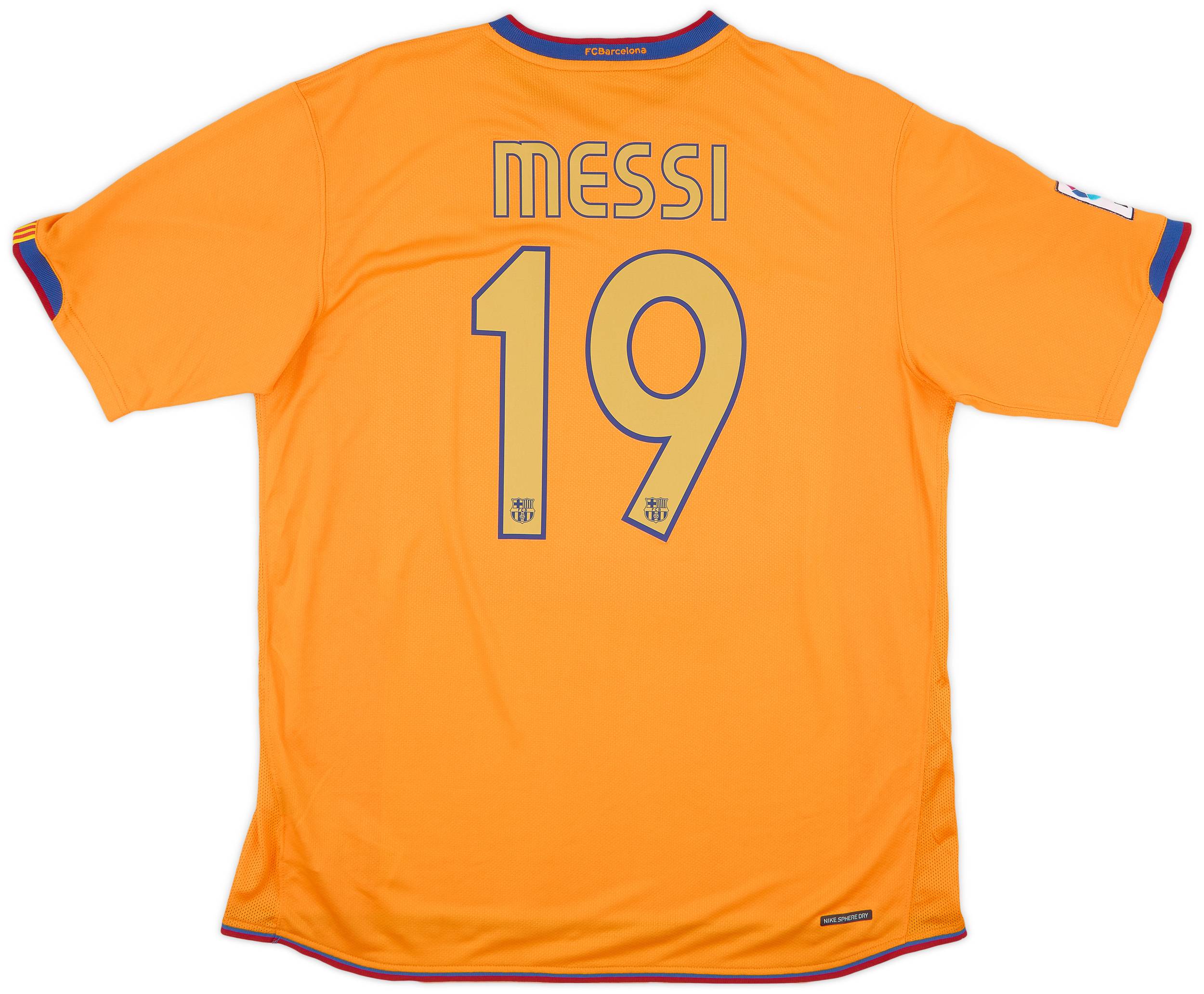 2006-08 Barcelona Away Shirt Messi #19 - 9/10 - (XL)