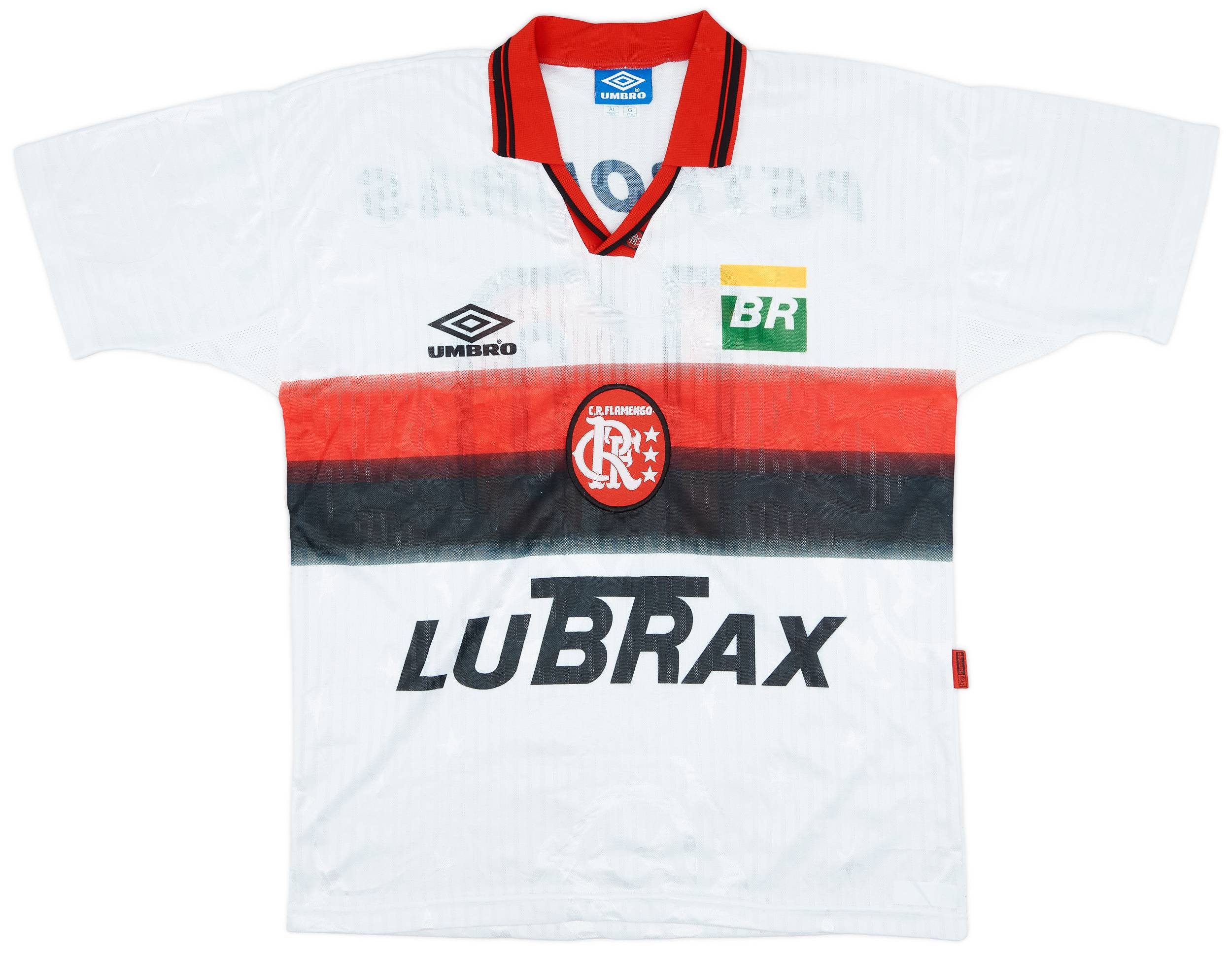 1997-99 Flamengo Away Shirt #10 - 8/10 - (L)
