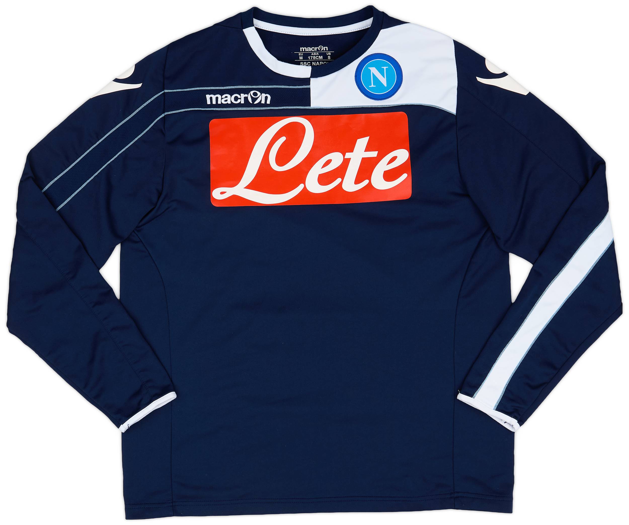 2011-12 Napoli Macron Sweat Top - 8/10 - (M)