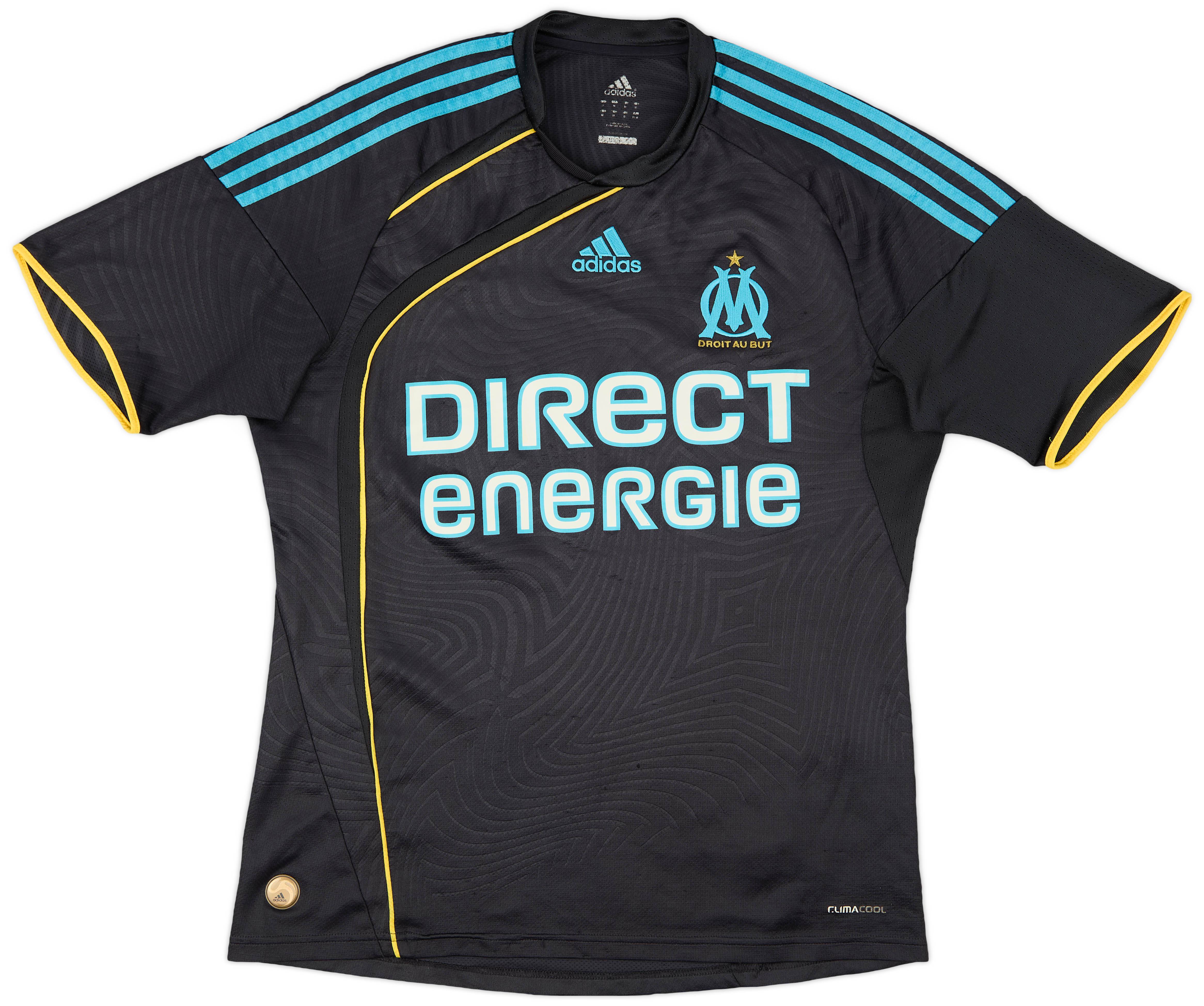 ウェア Olympique Marseille 2009 2010 3rd 2009-10 Olympique Marseille Third Shirt - 6/10 - (M)