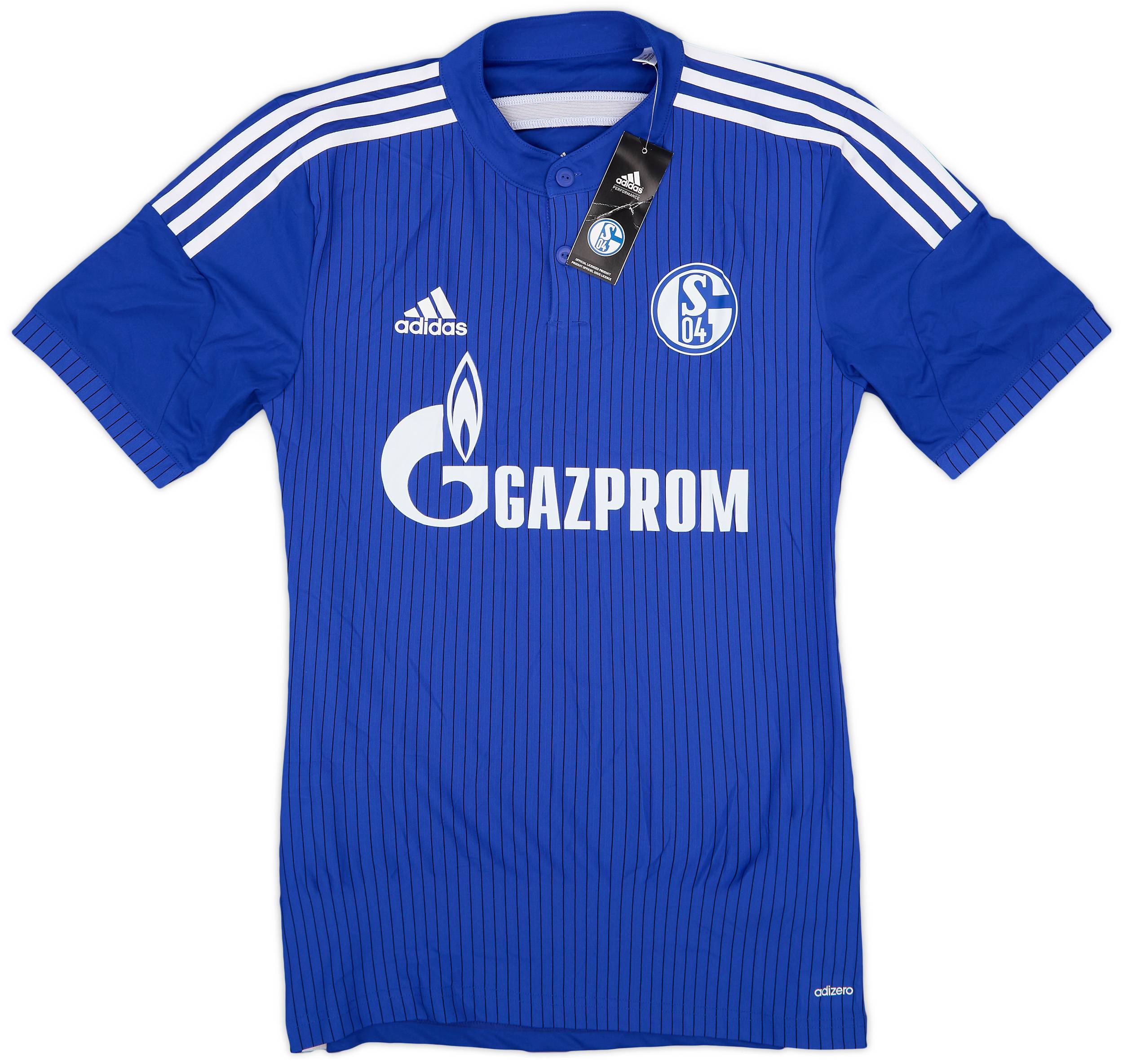 2014-16 Schalke Player Issue Home Shirt (S/M)