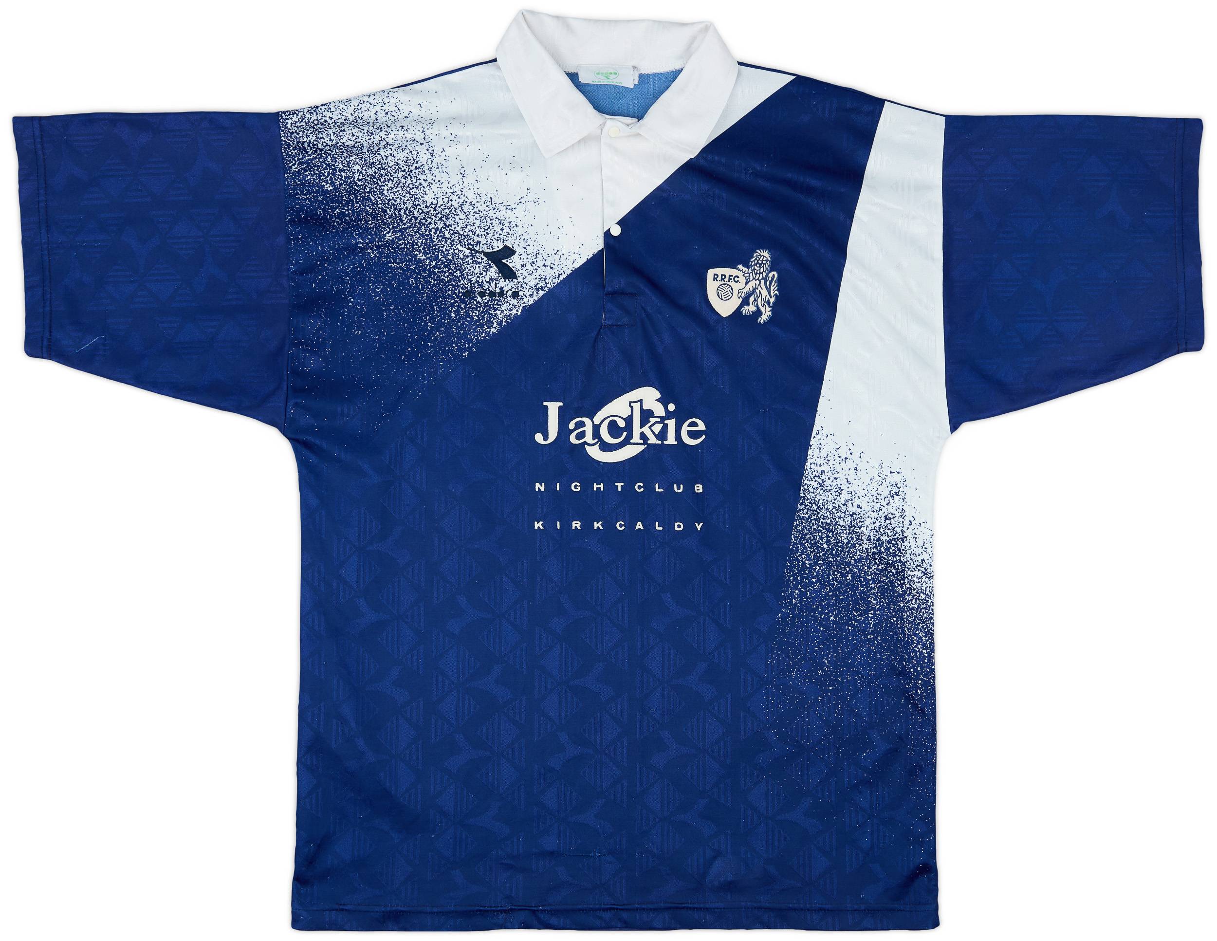 1993-95 Raith Rovers Home Shirt - 7/10 - (L)