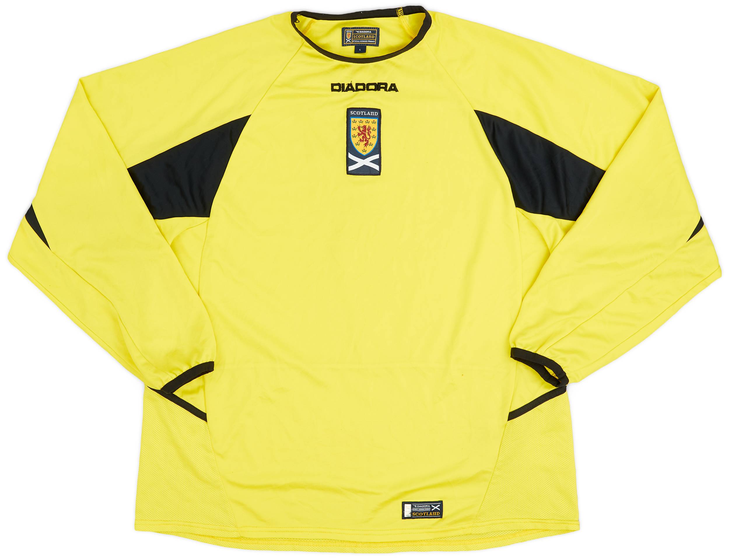 2003-04 Scotland GK Shirt - 7/10 - (L)