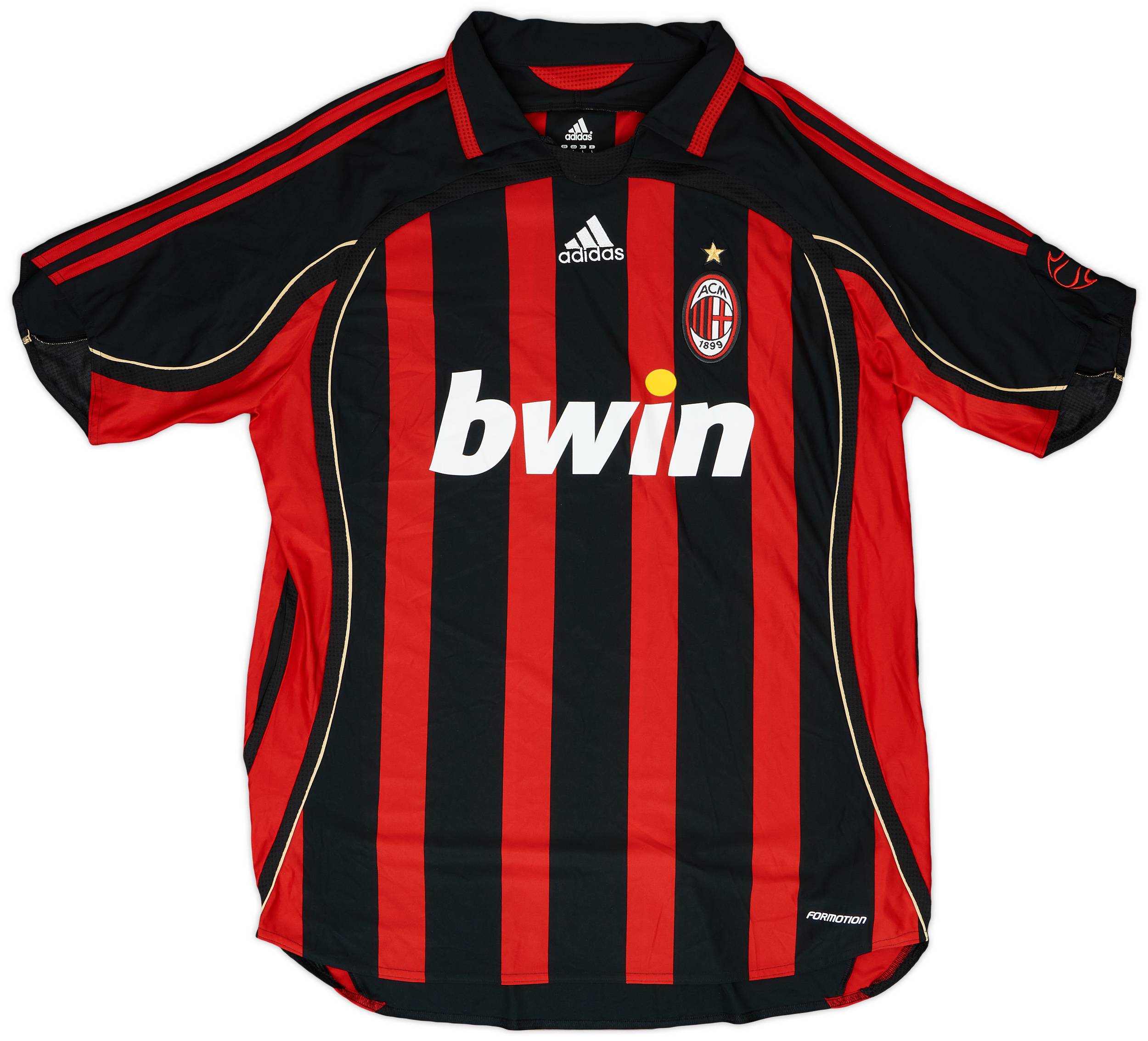 2006-07 AC Milan Match Issue Home Shirt #17