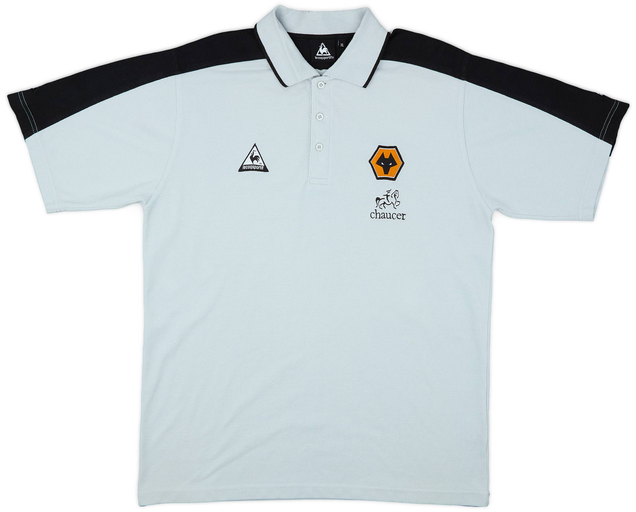 2009-10 Wolves Le Coq Sportif Polo Shirt - 9/10 - (XL)