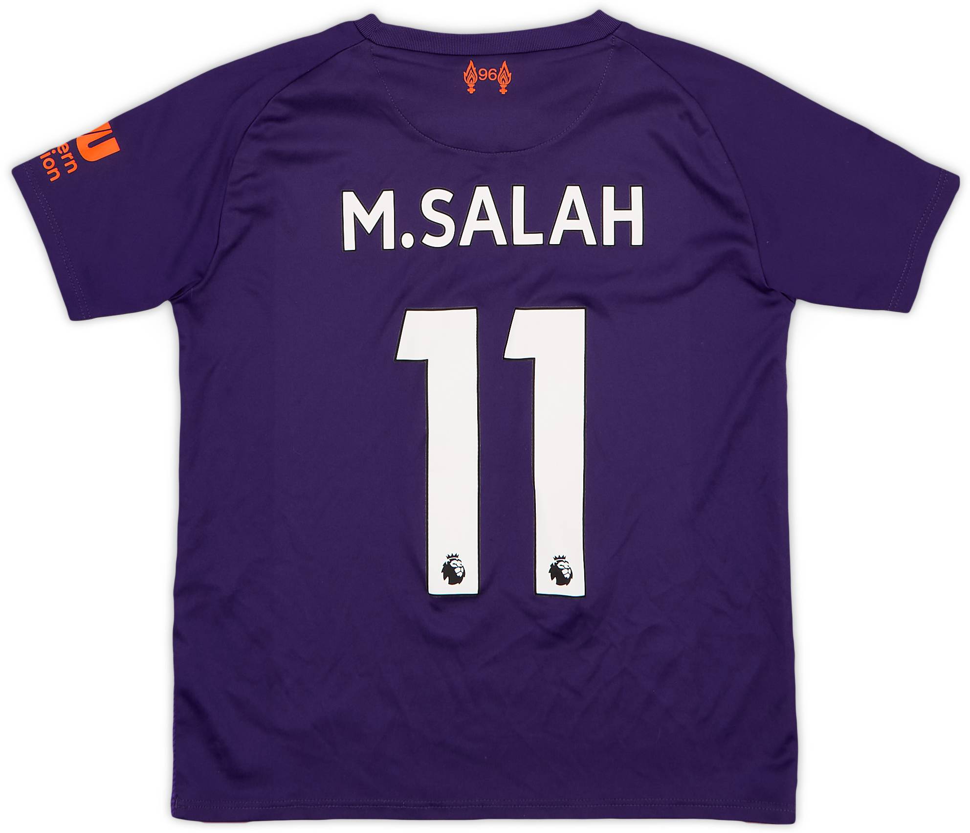 2018-19 Liverpool Away Shirt M.Salah #11 - 7/10 - (4-5 Years)