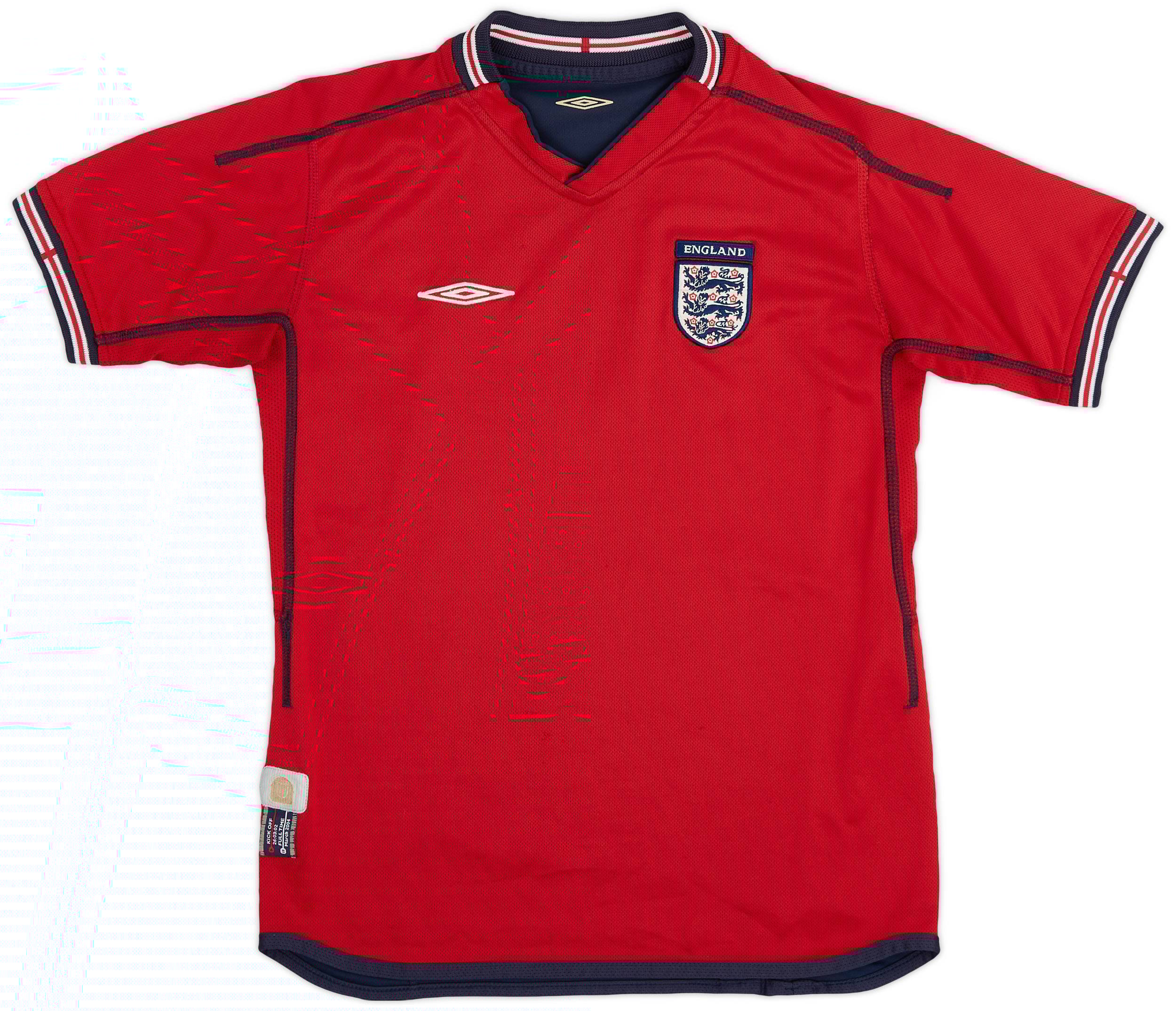 2002-04 England Away Shirt - 8/10 - (L.Boys)