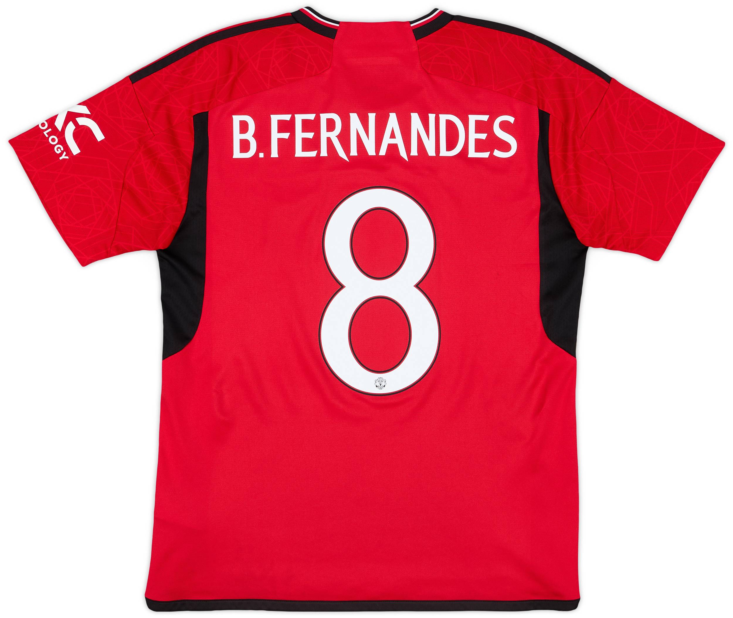2023-24 Manchester United Home Shirt B.Fernandes #8 - 7/10 - (M)