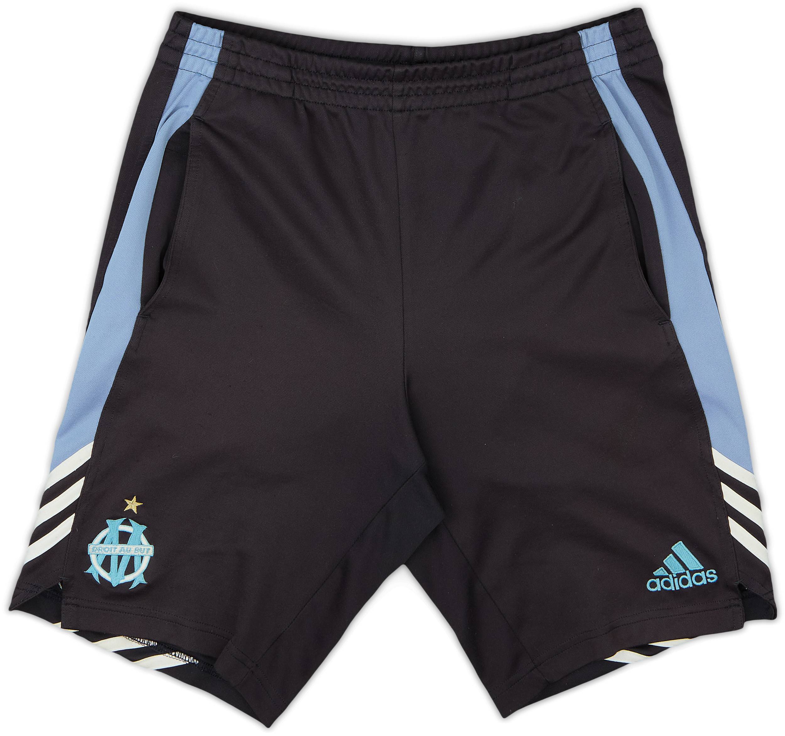 2003-04 Olympique Marseille adidas Training Shorts - 7/10 - (M)
