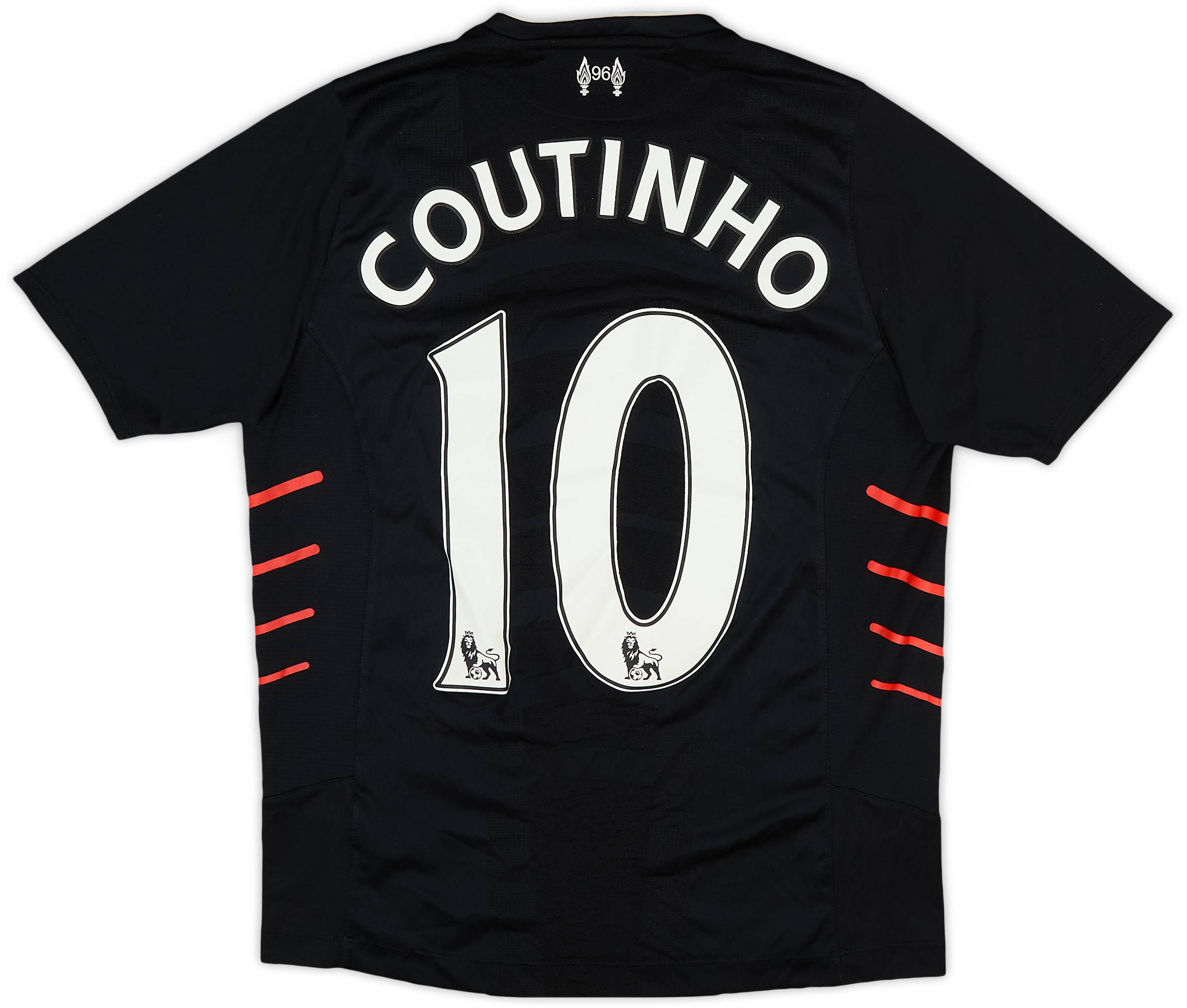 2016-17 Liverpool Away Shirt Coutinho #10 - 8/10 - (XL.Boys)