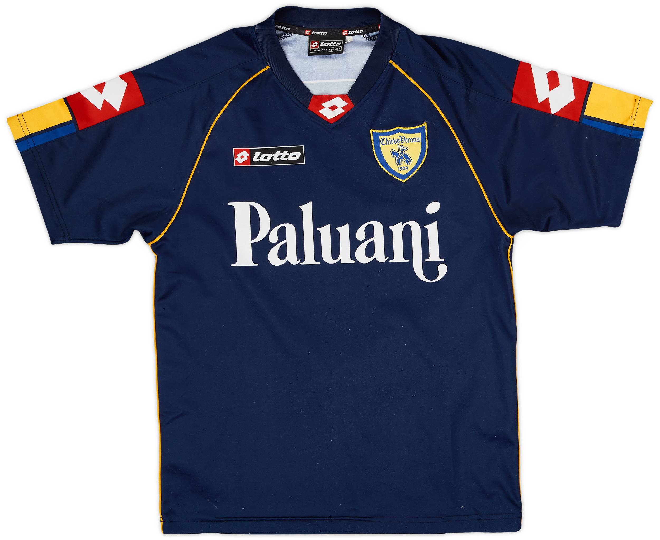 2005-06 Chievo Verona Lotto Training Shirt - 7/10 - (S)