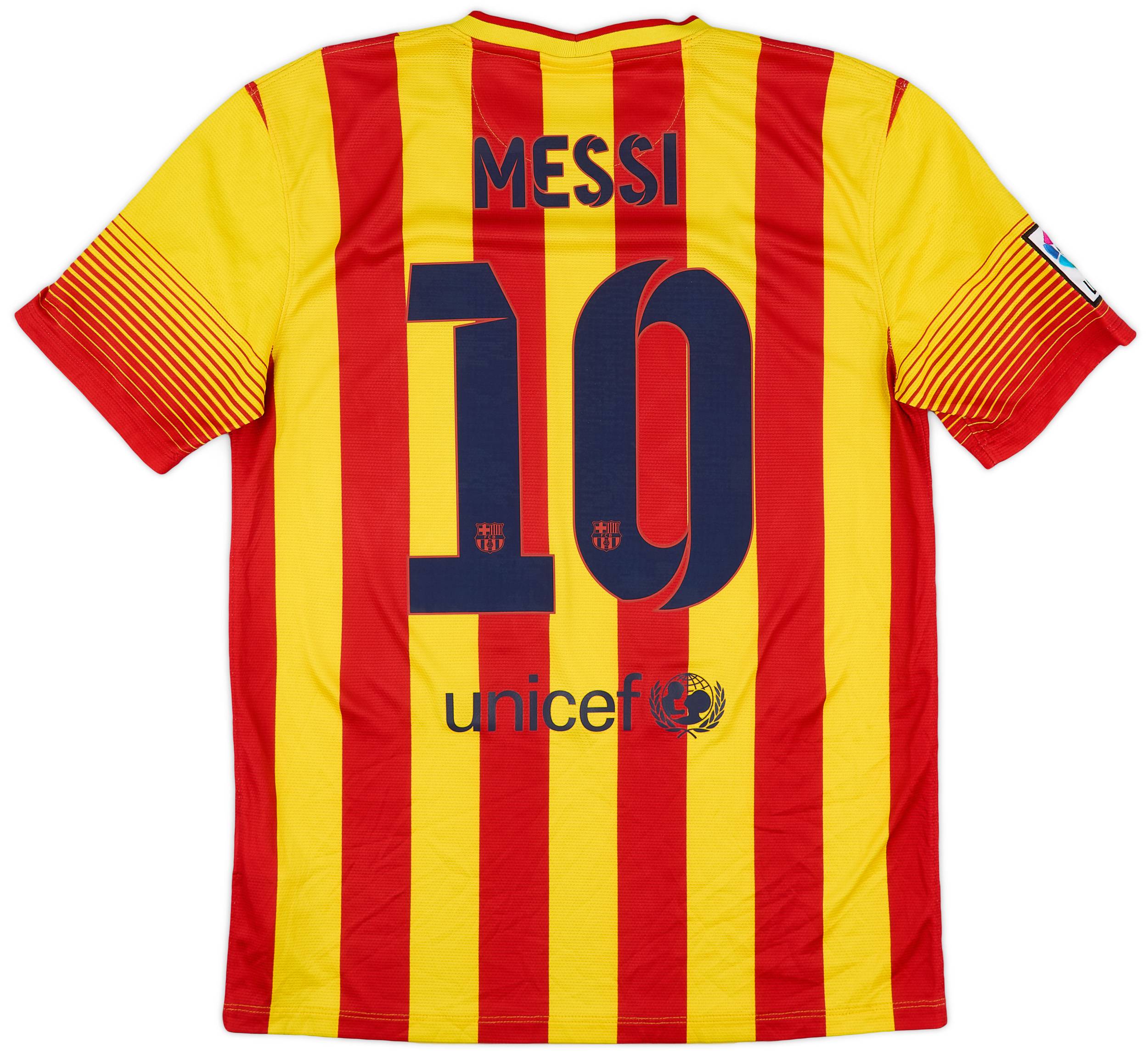 2013-15 Barcelona Away Shirt Messi #10 - 8/10 - (M)