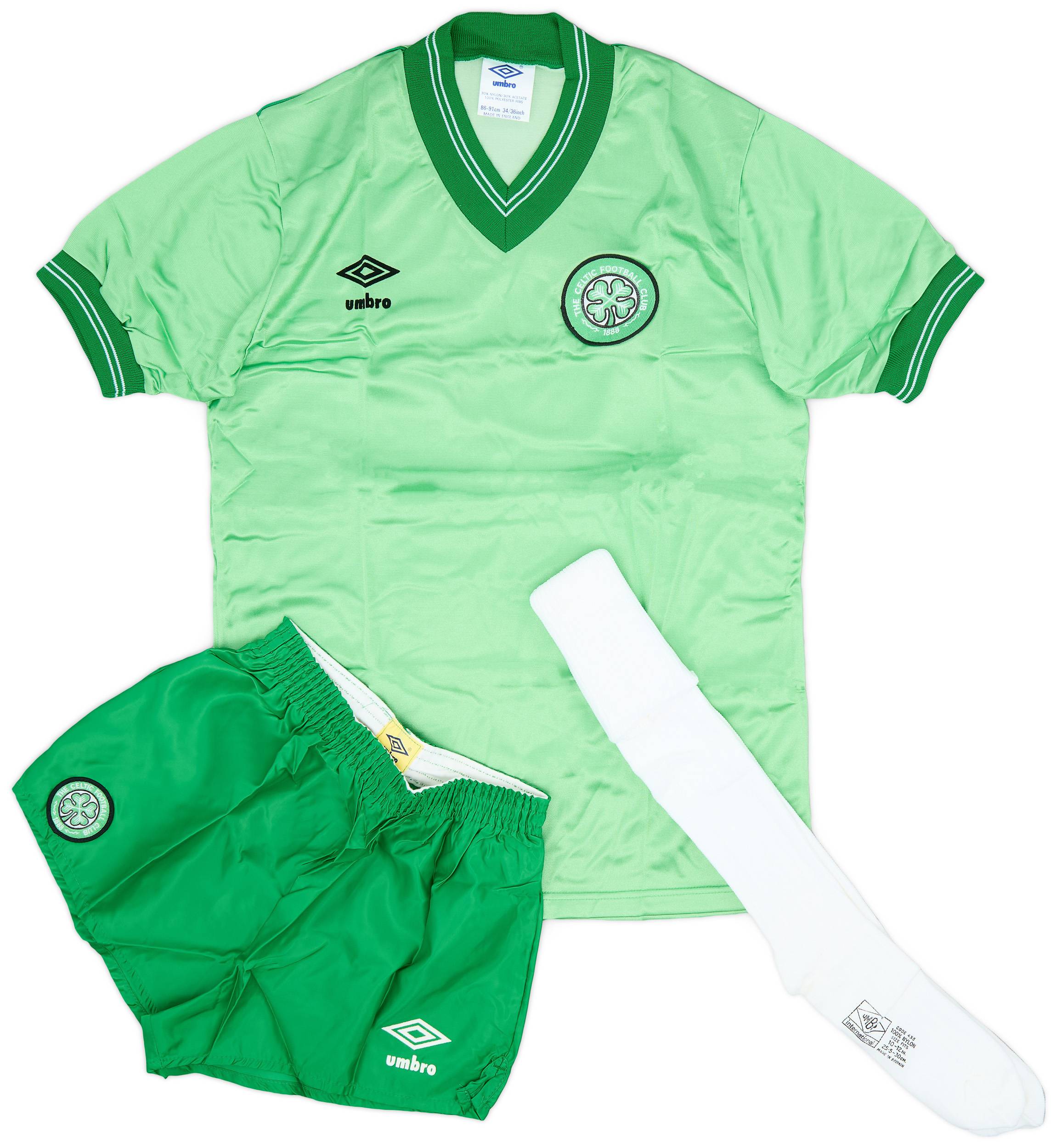 1983-86 Celtic Away Kit (S)