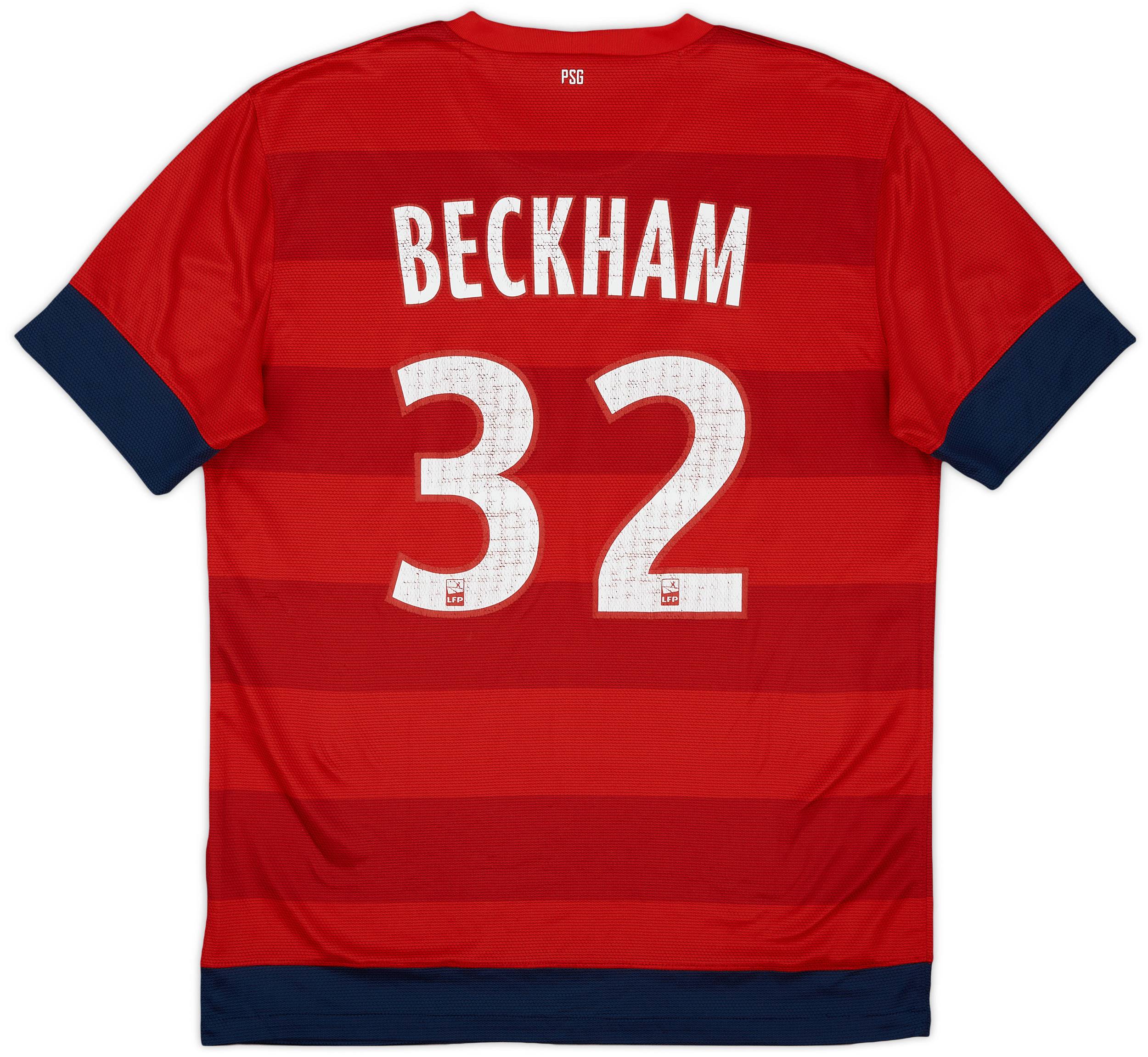 2012-13 Paris Saint-Germain Away Shirt Beckham #32 - 5/10 - (M)