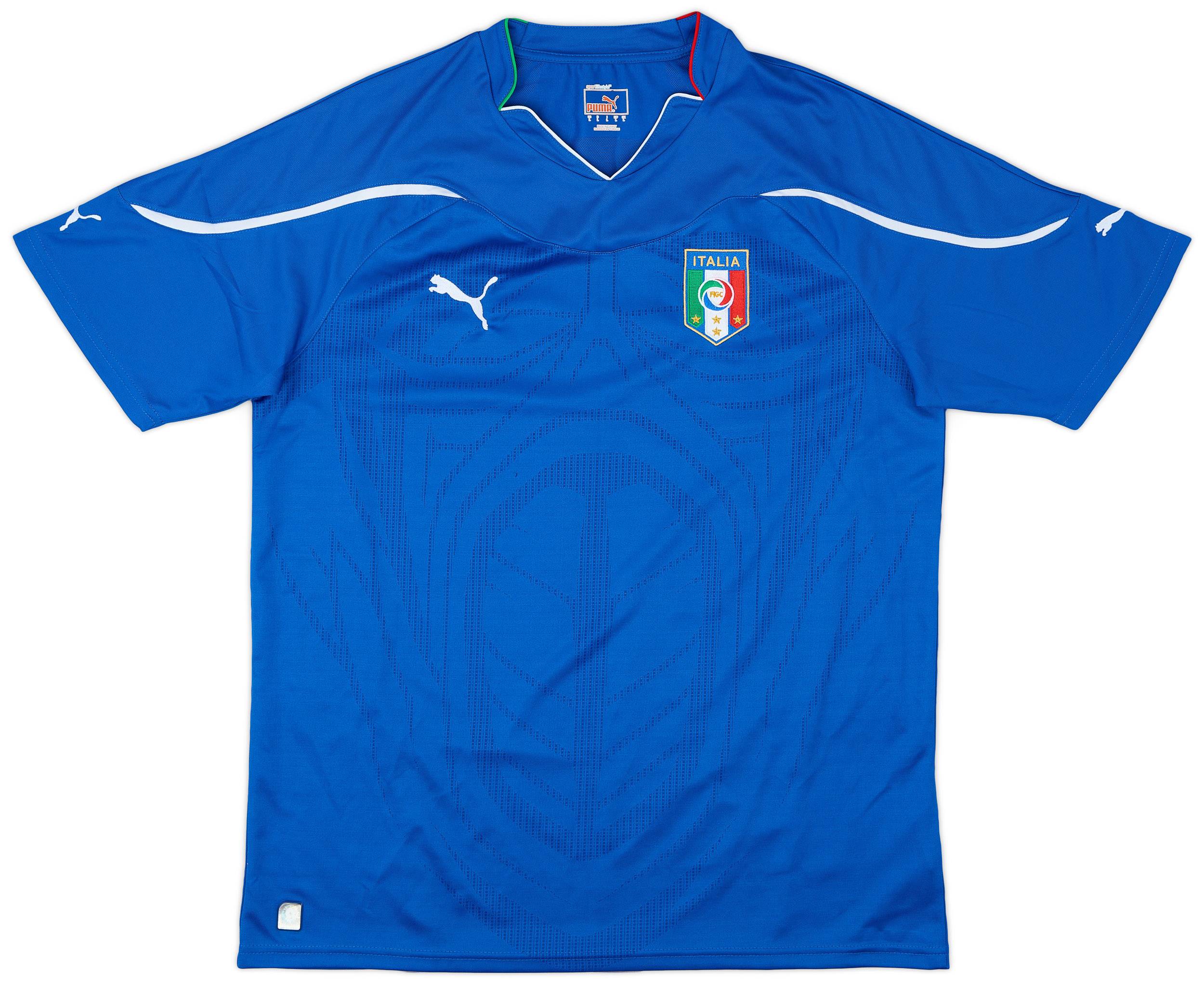 2010-12 Italy Home Shirt - 9/10 - (L)