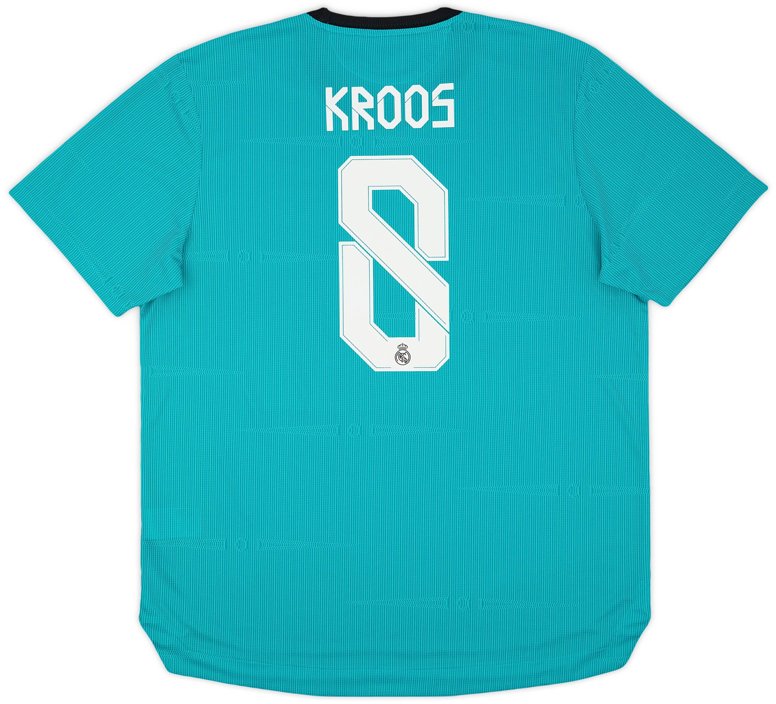 2021-22 Real Madrid Authentic Third Shirt Kroos #8 - 10/10 - (XL)