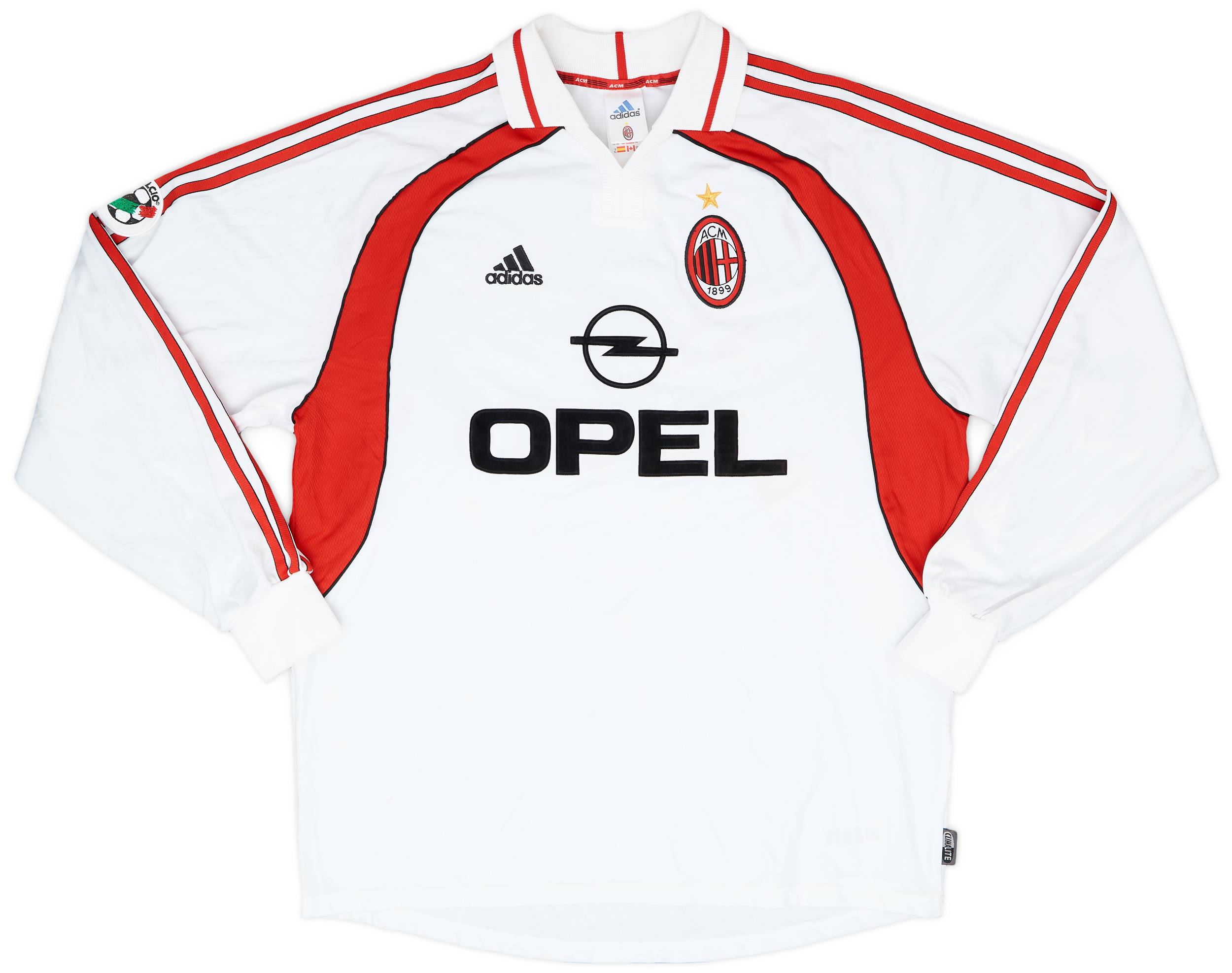 2000-02 AC Milan Match Issue Away Shirt #3