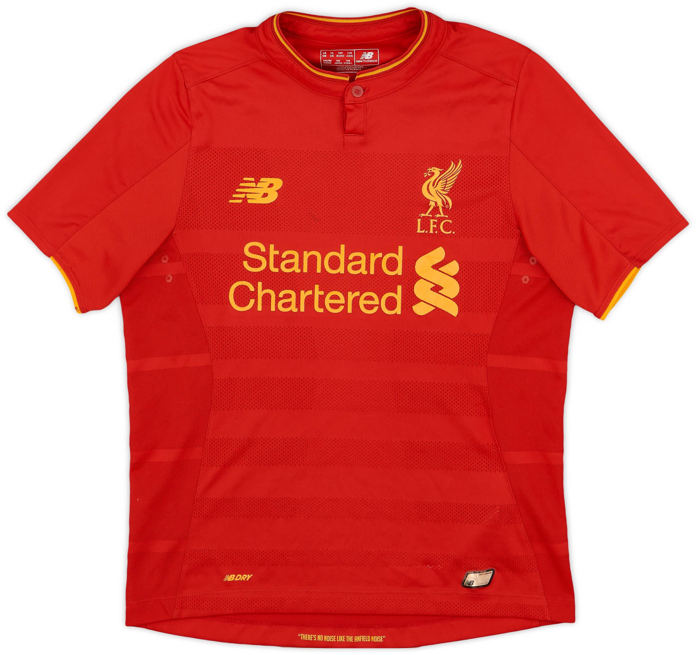 2016-17 Liverpool Home Shirt - 4/10 - (L.Boys)