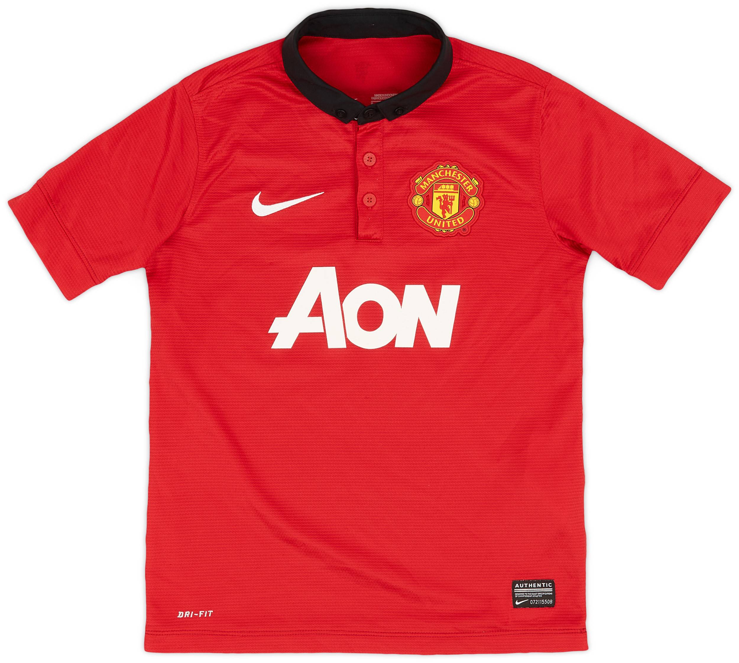 2012-13 Manchester United Home Shirt - 8/10 - (S.Boys)