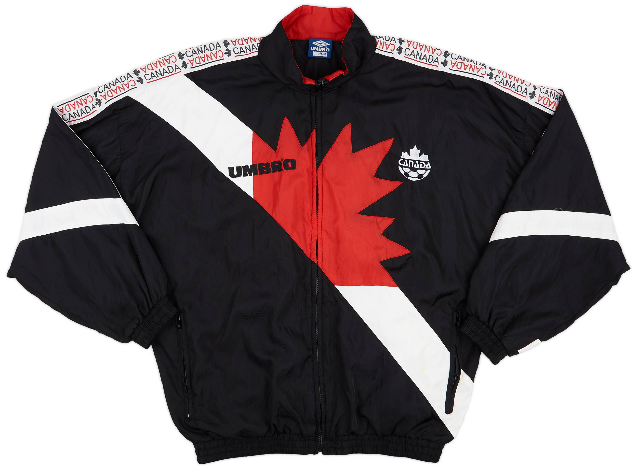 90's UMBRO CANADA製 ゲームシャツ L 90年代 90s アンブロ 緑 グリーン スポーツ |ヴインテージ古着屋