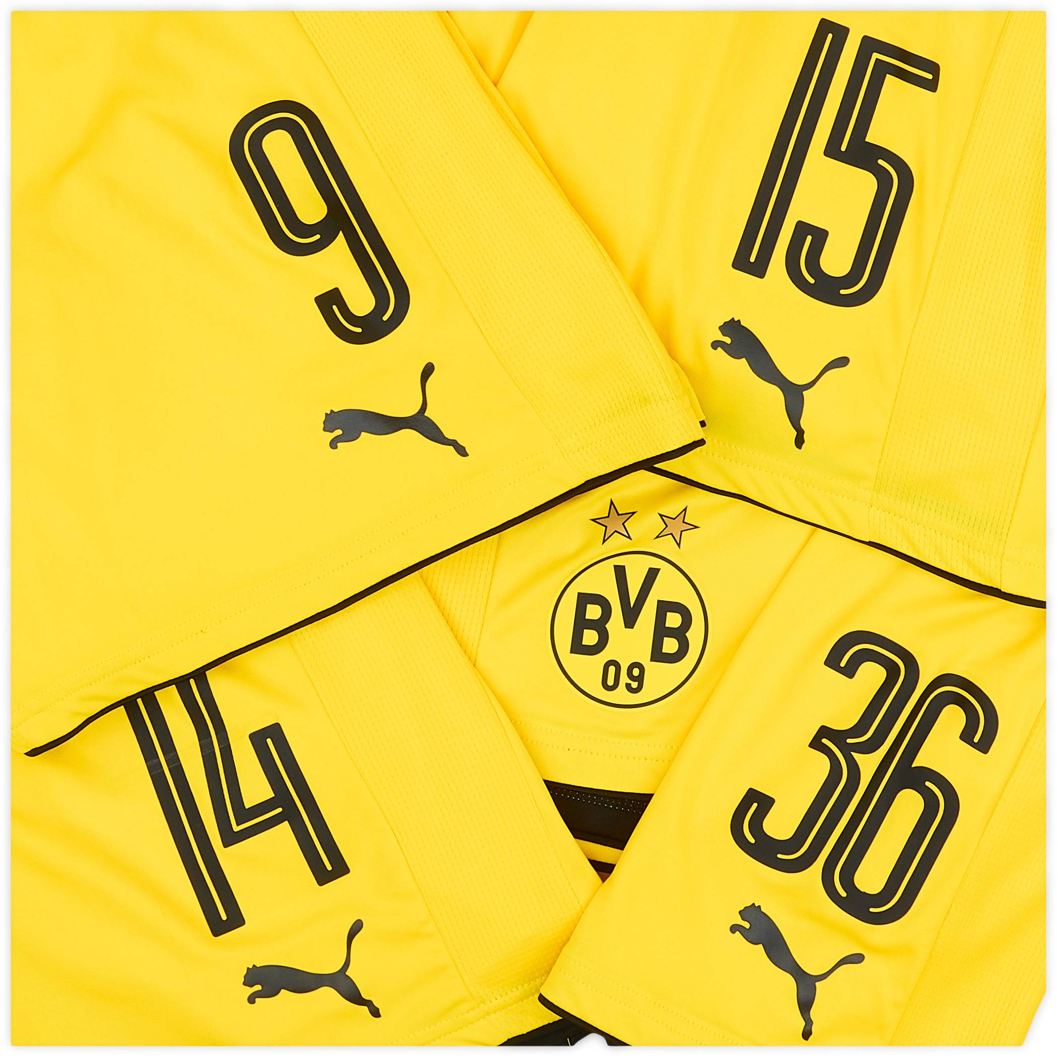 2017-18 Borussia Dortmund Player Issue Away Shorts # - 7/10