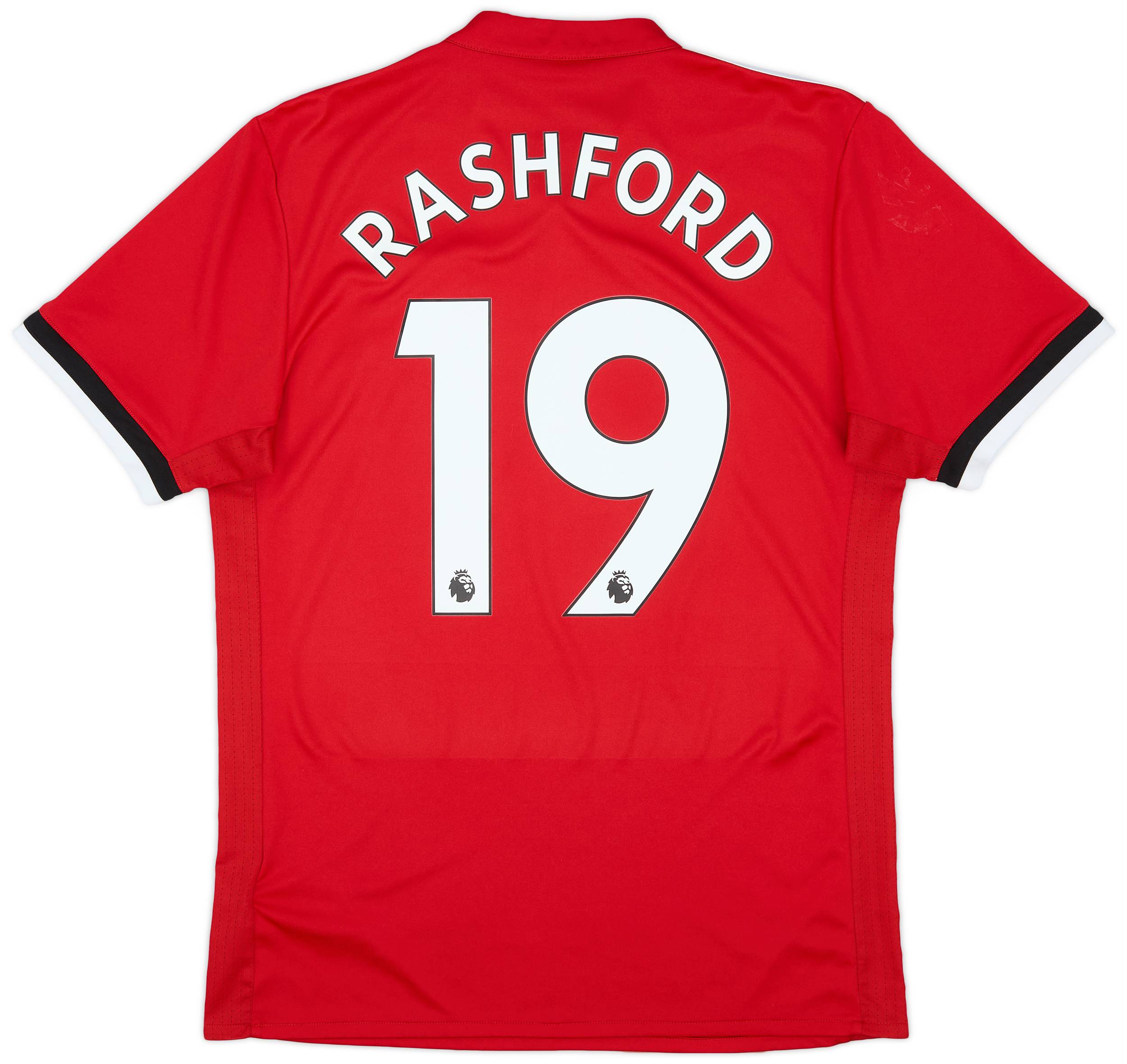 2017-18 Manchester United Home Shirt Rashford #19 - 8/10 - (M)