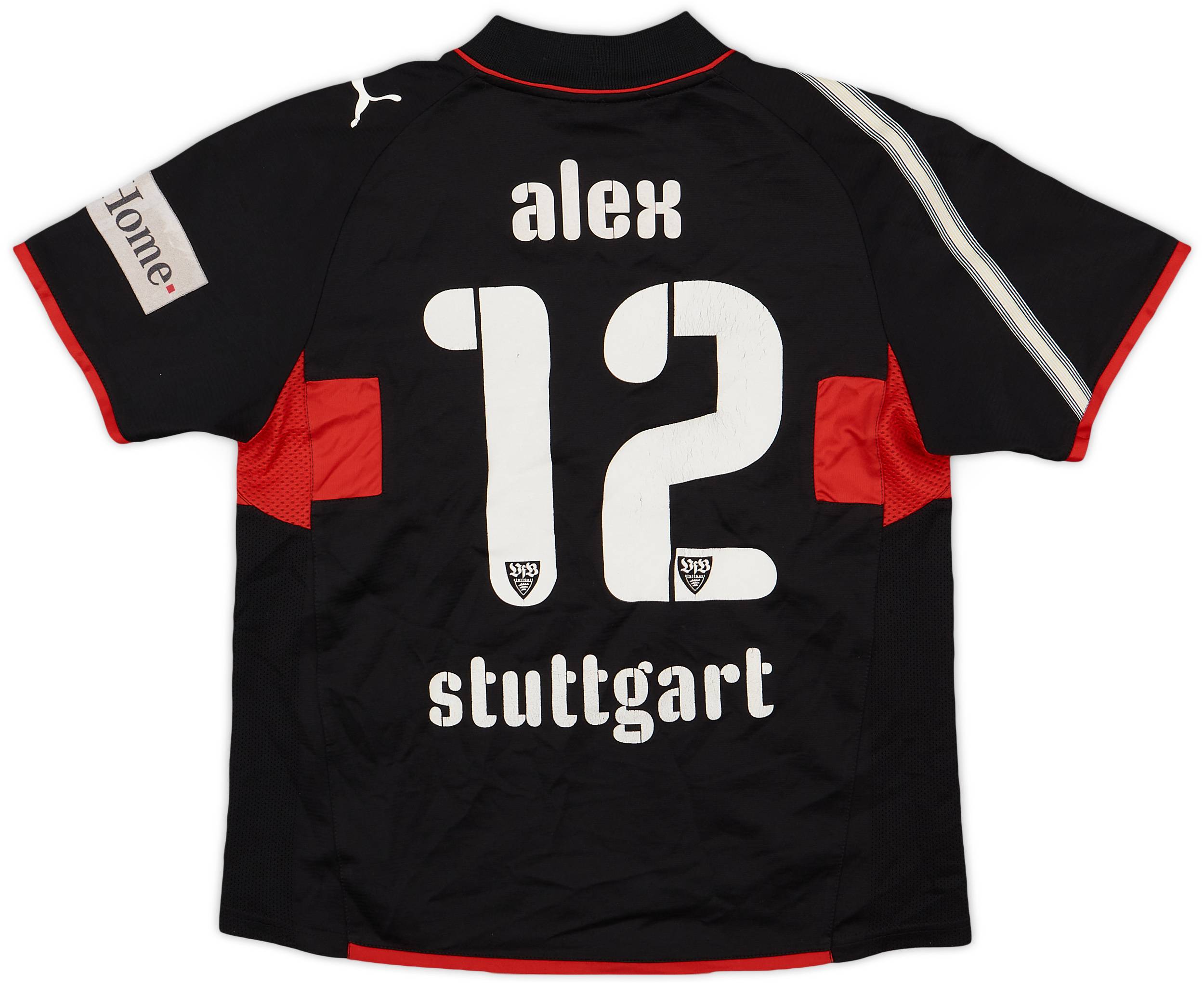 2009-10 Stuttgart Third Shirt Alex #12 - 6/10 - (M.Boys)