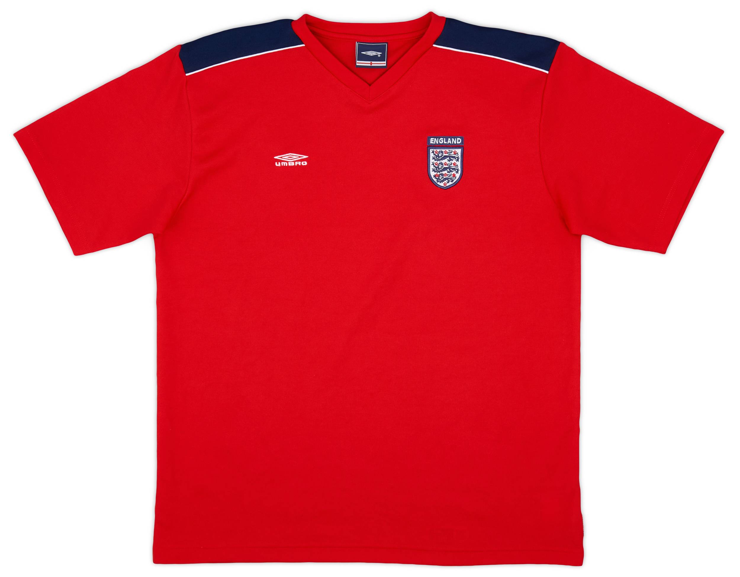 2000-01 England Umbro Training Shirt - 9/10 - (L)