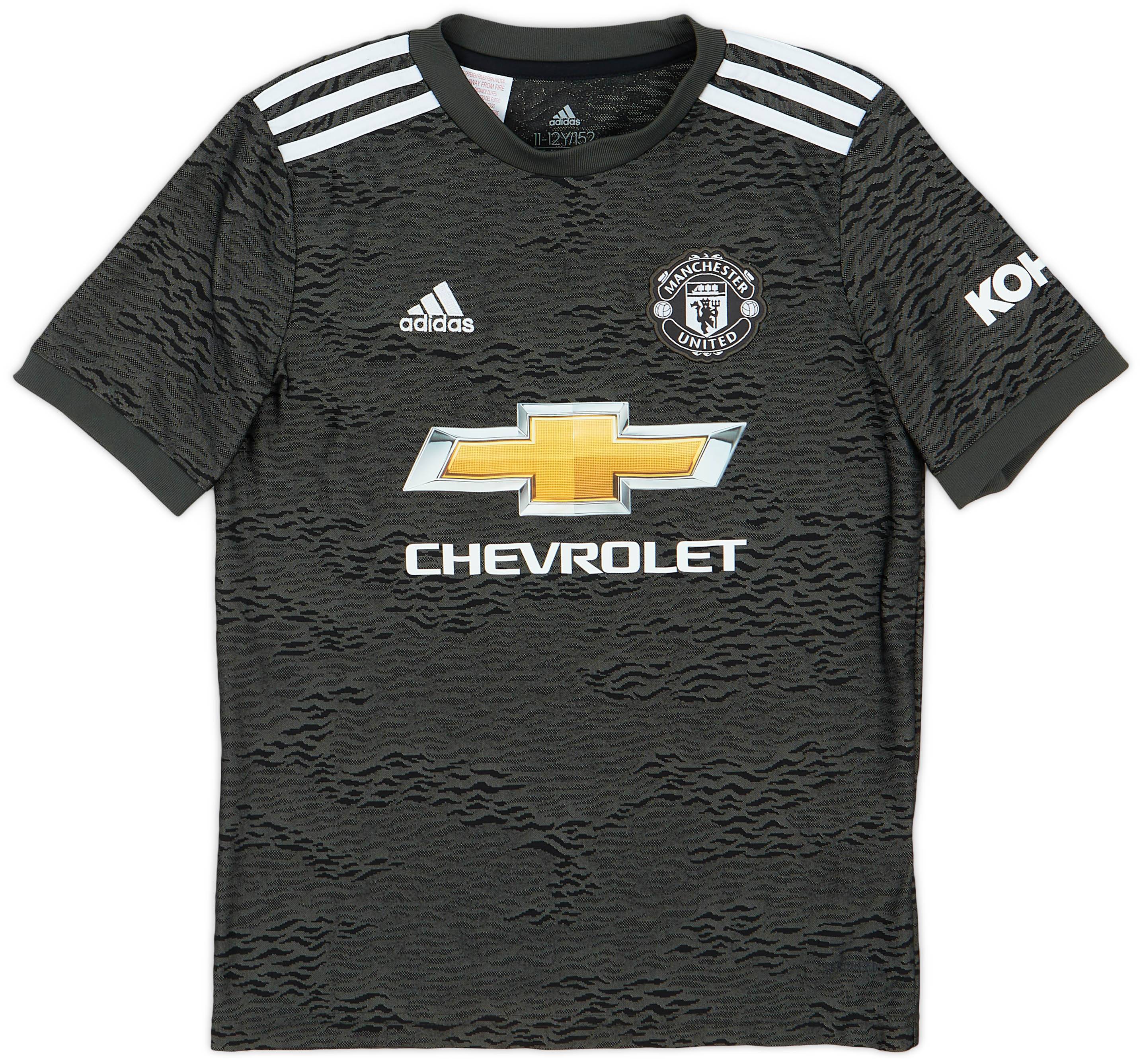 2020-21 Manchester United Away Shirt - 8/10 - (M.Boys)
